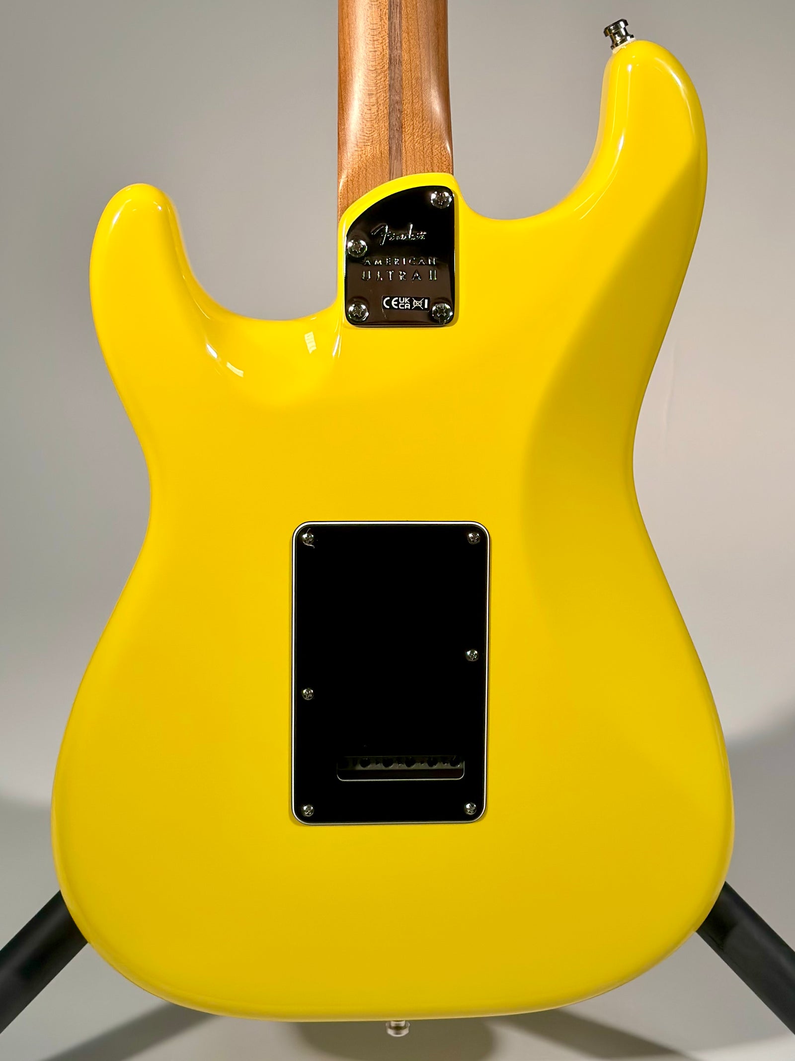 Fender Limited Edition HSS American Ultra II Stratocaster, Graffiti Yellow