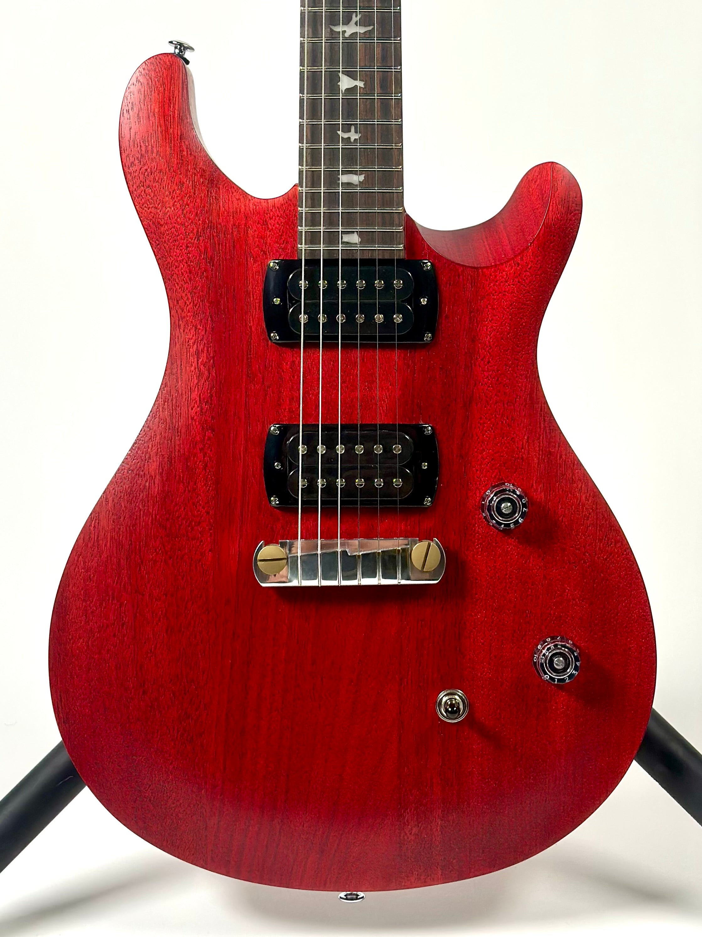 PRS SE CE 24 Standard Satin Stoptail, Vintage Cherry
