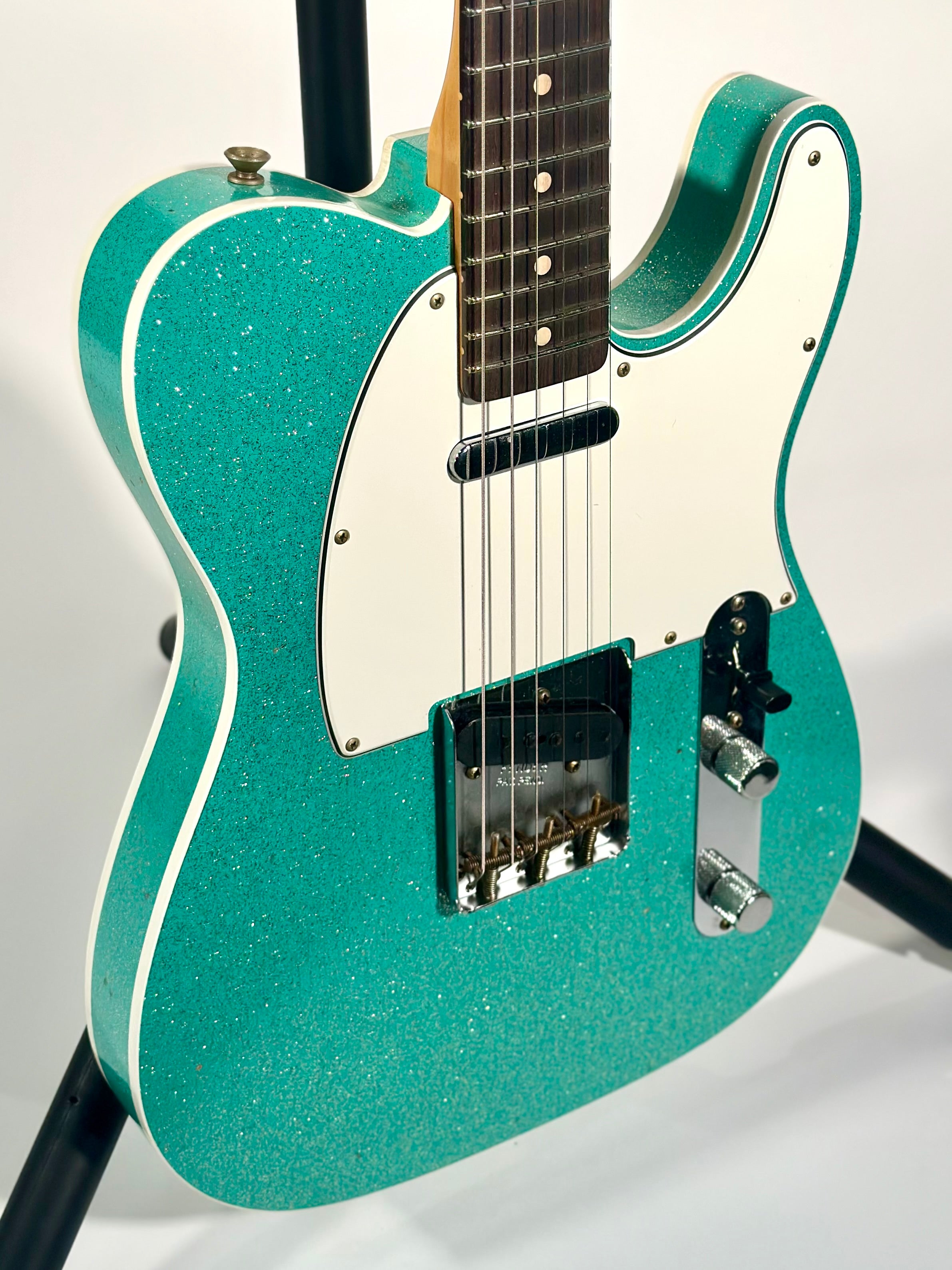 Fender Custom Shop 1960 Telecaster Journeyman, Sea Foam Sparkle