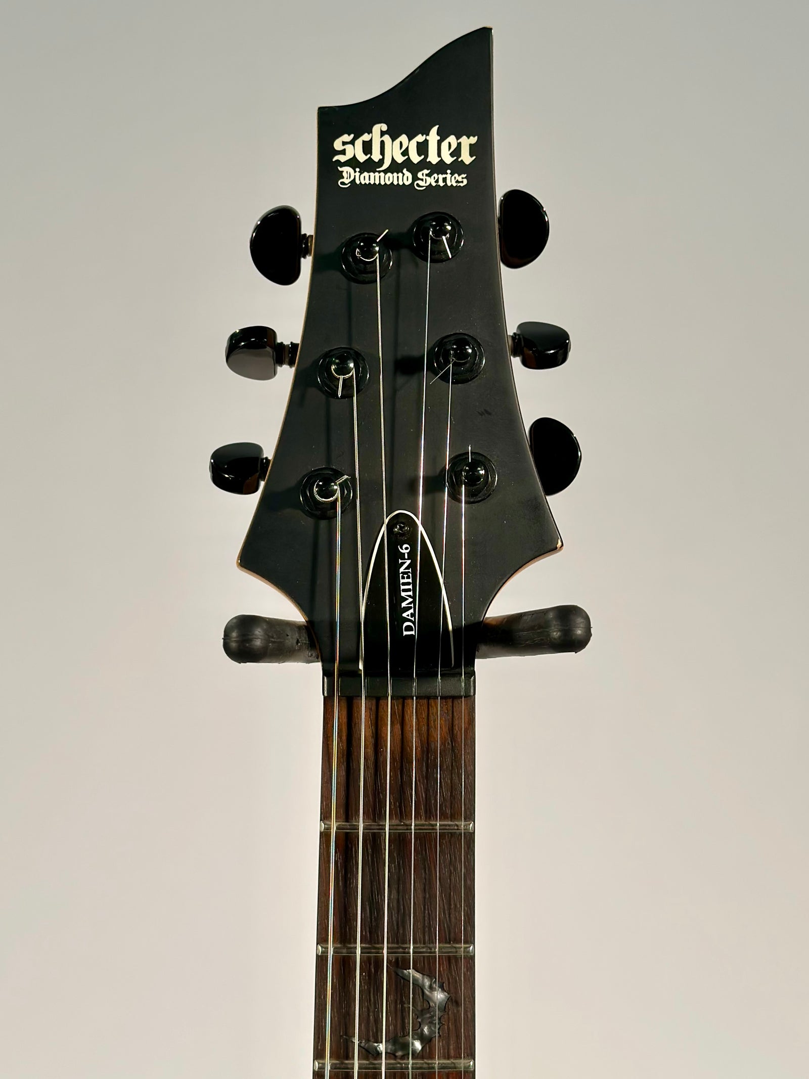 Schecter Damien-6, Satin Black (Trade In)