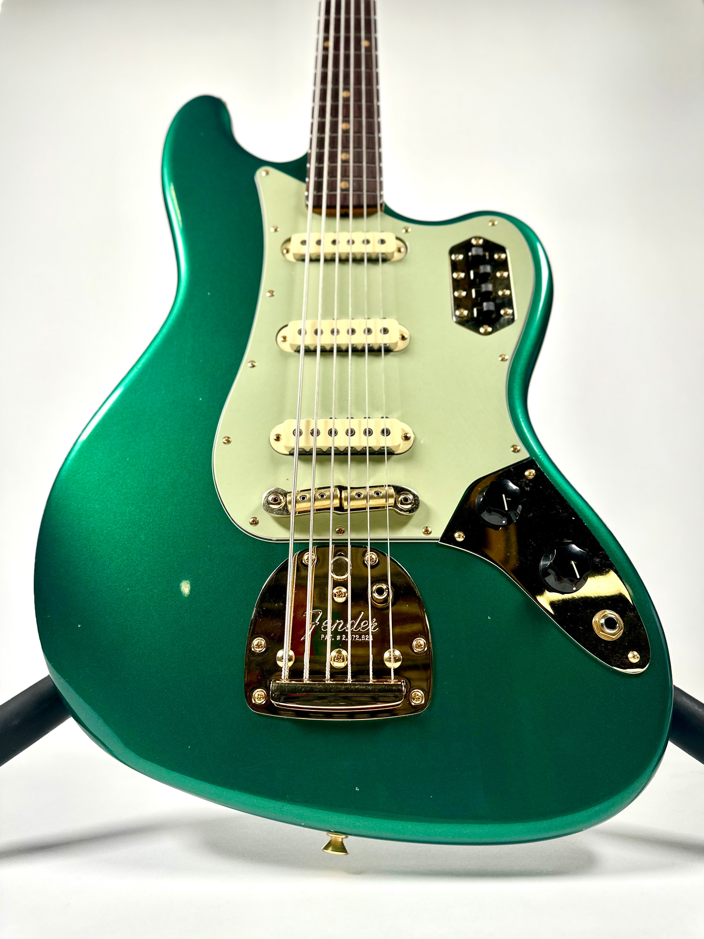 Fender Custom Shop 1966 Bass VI Journeyman Relic, Aged British Racing Green
