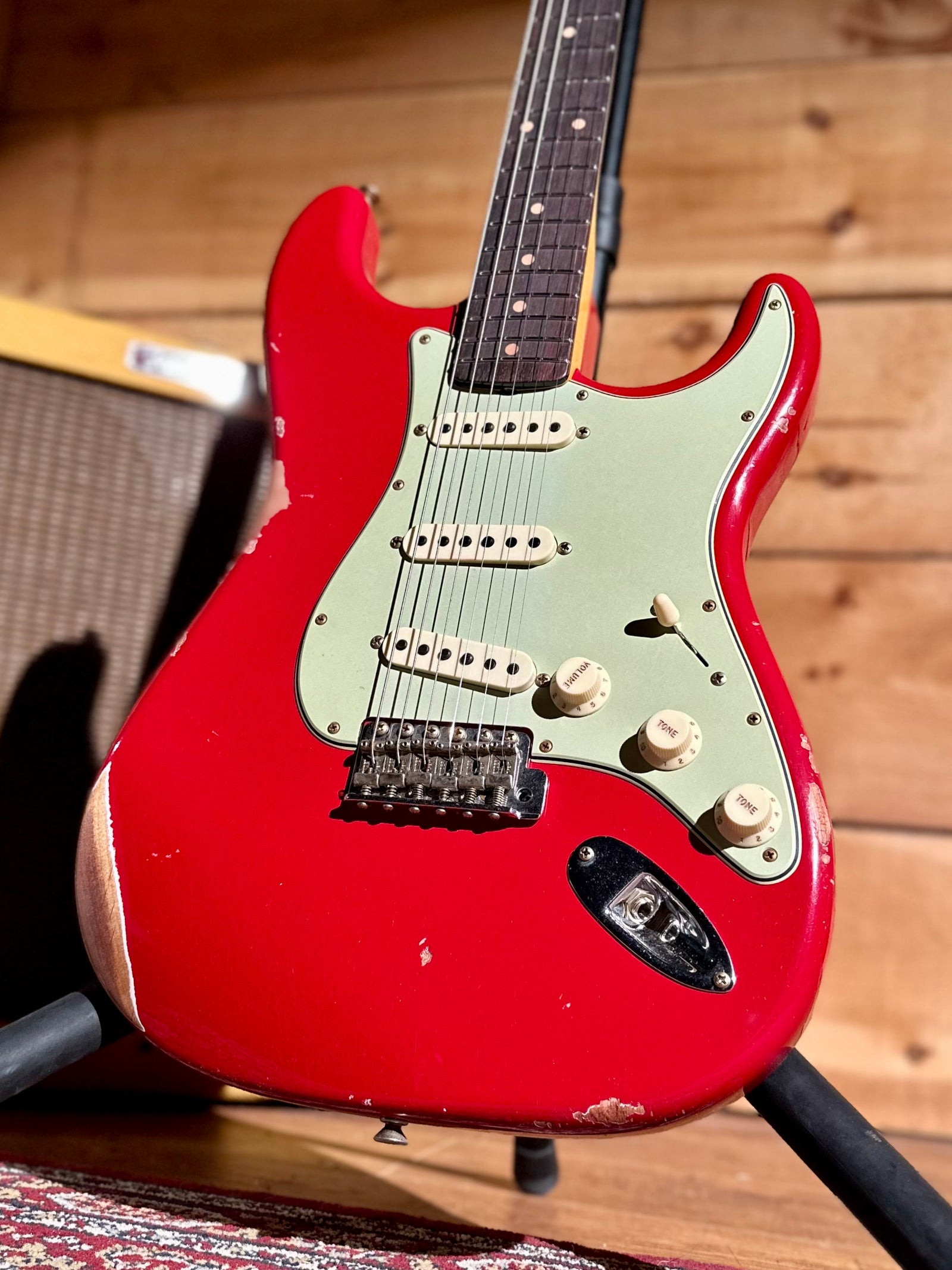 Fender Custom Shop '62 Stratocaster Relic, Aged Seminole Red