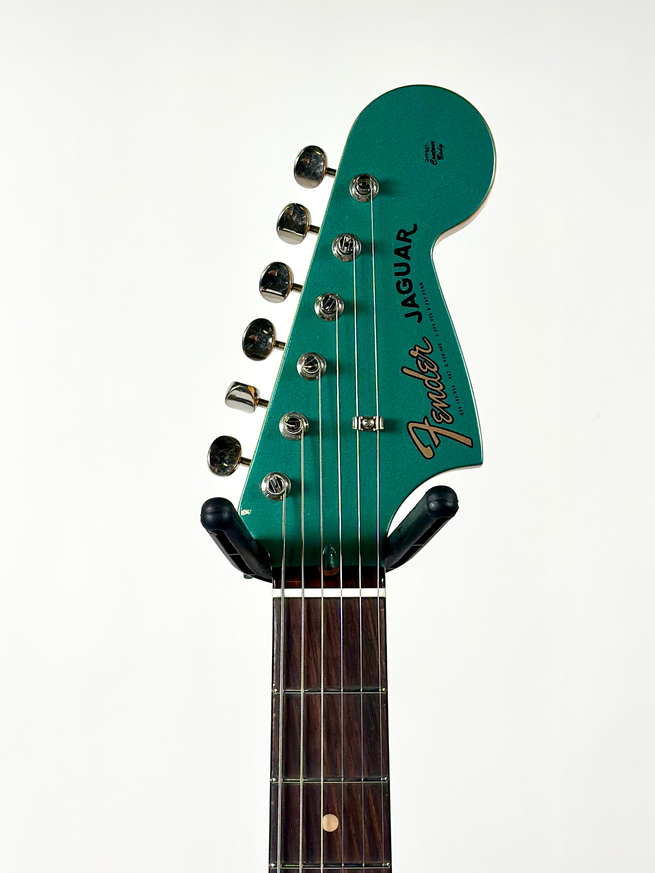 Fender Custom Shop 1963 Jaguar Time Capsule Package, Faded Sherwood Green Metallic