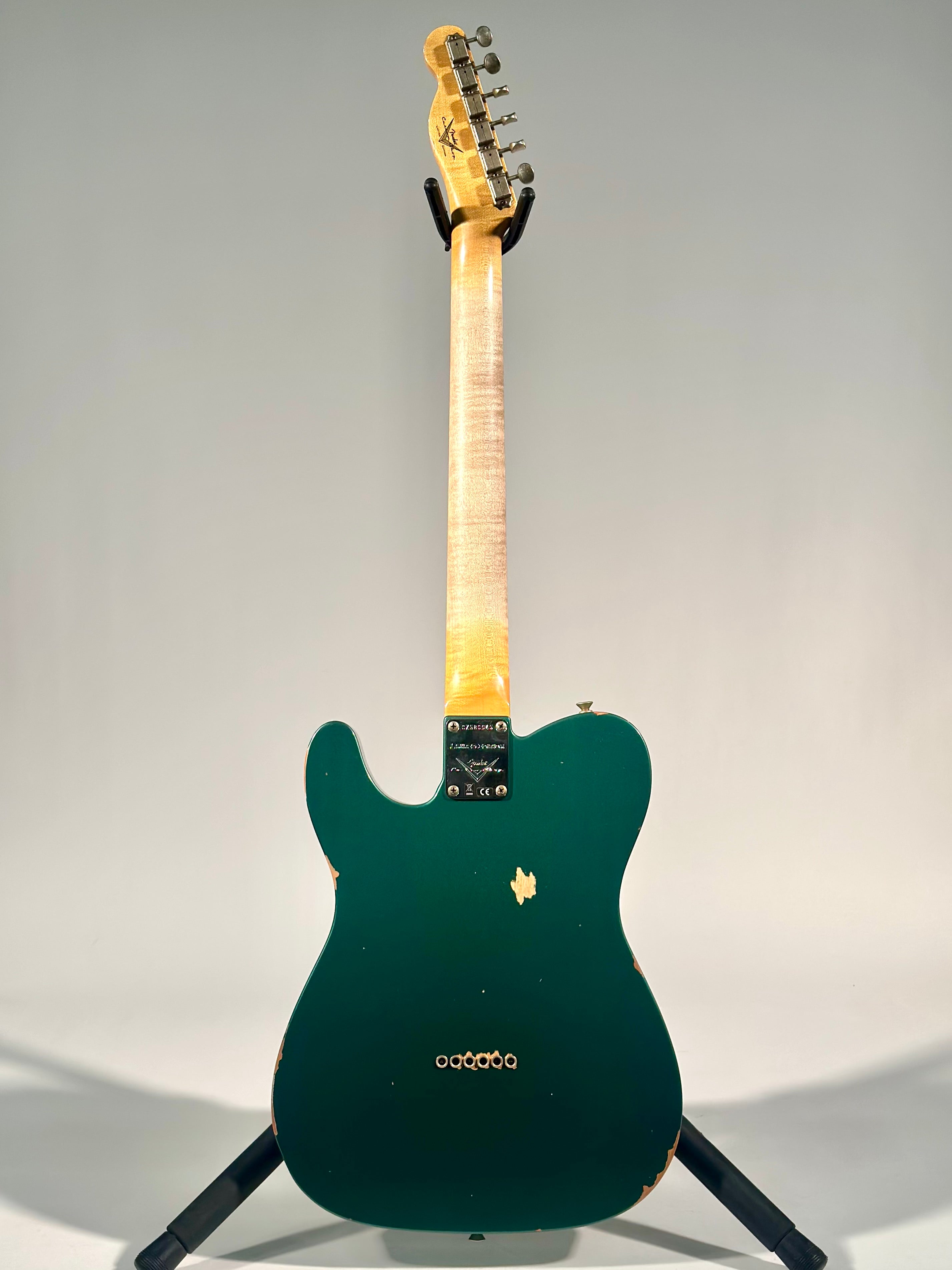 Fender Custom Shop Limited Edition 1960 Telecaster Relic, Aged Sherwood Green Metallic