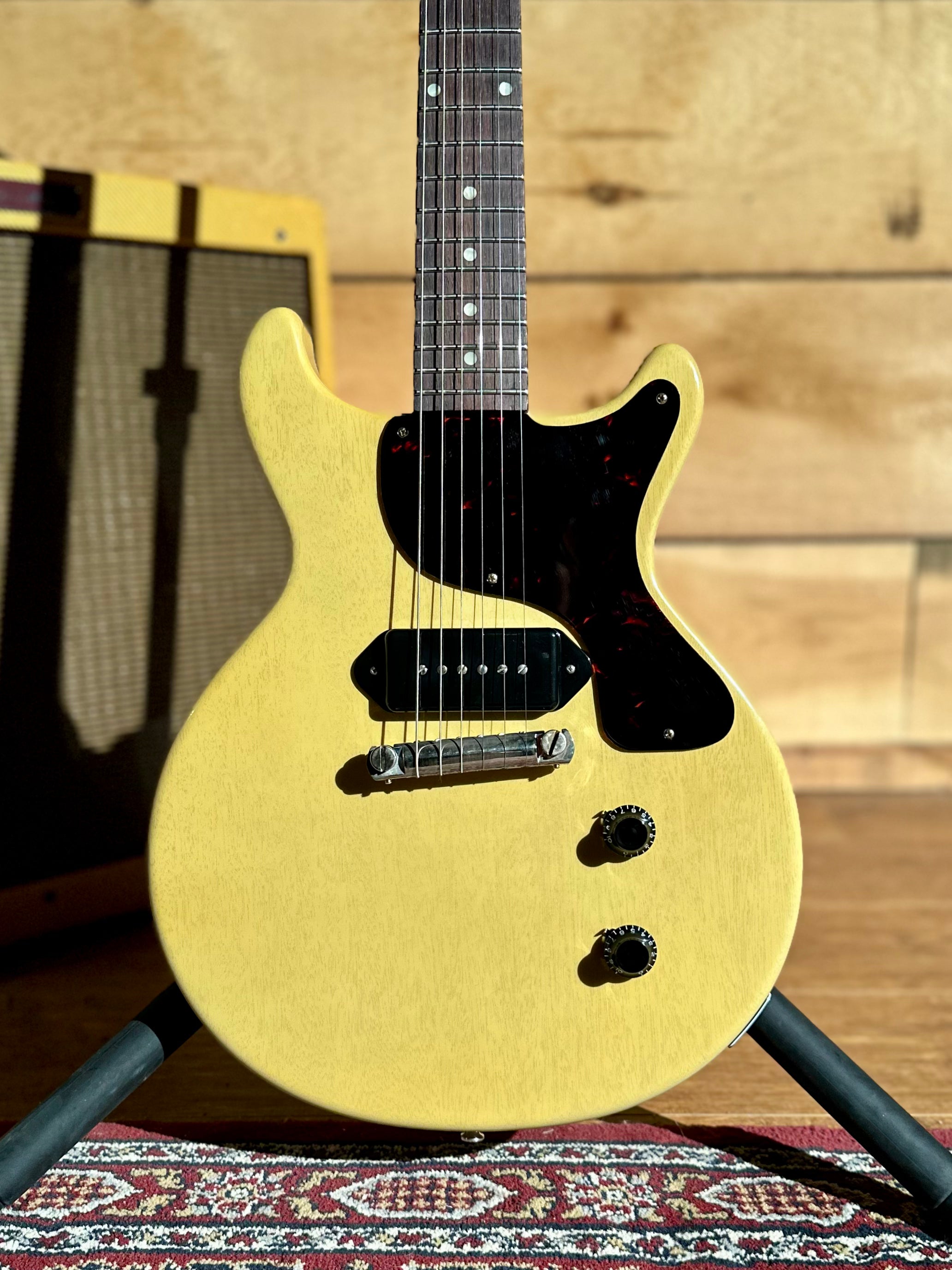 Gibson Custom Shop, 1958 Les Paul Junior Double Cut, VOS-TV Yellow