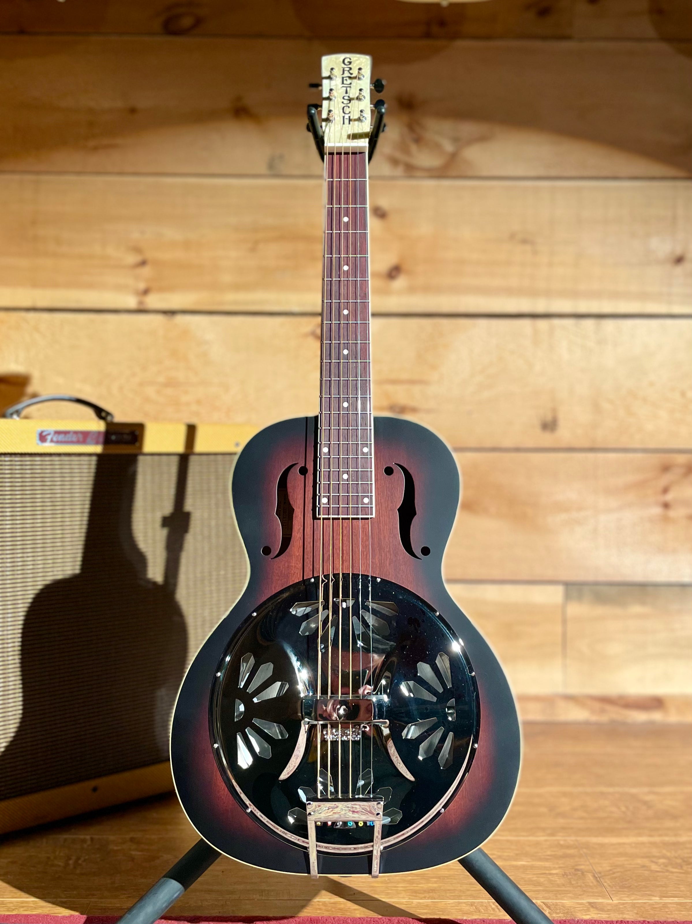 Gretsch G9230 Bobtail™ Square-Neck Resonator Guitar, 2-Color Sunburst