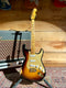 Fender Custom Shop Limited Edition '55 Bone Tone Stratocaster Relic, 2A Flame Maple Fingerboard, Wide-Fade 2-Color Sunburst with Gold Hardware