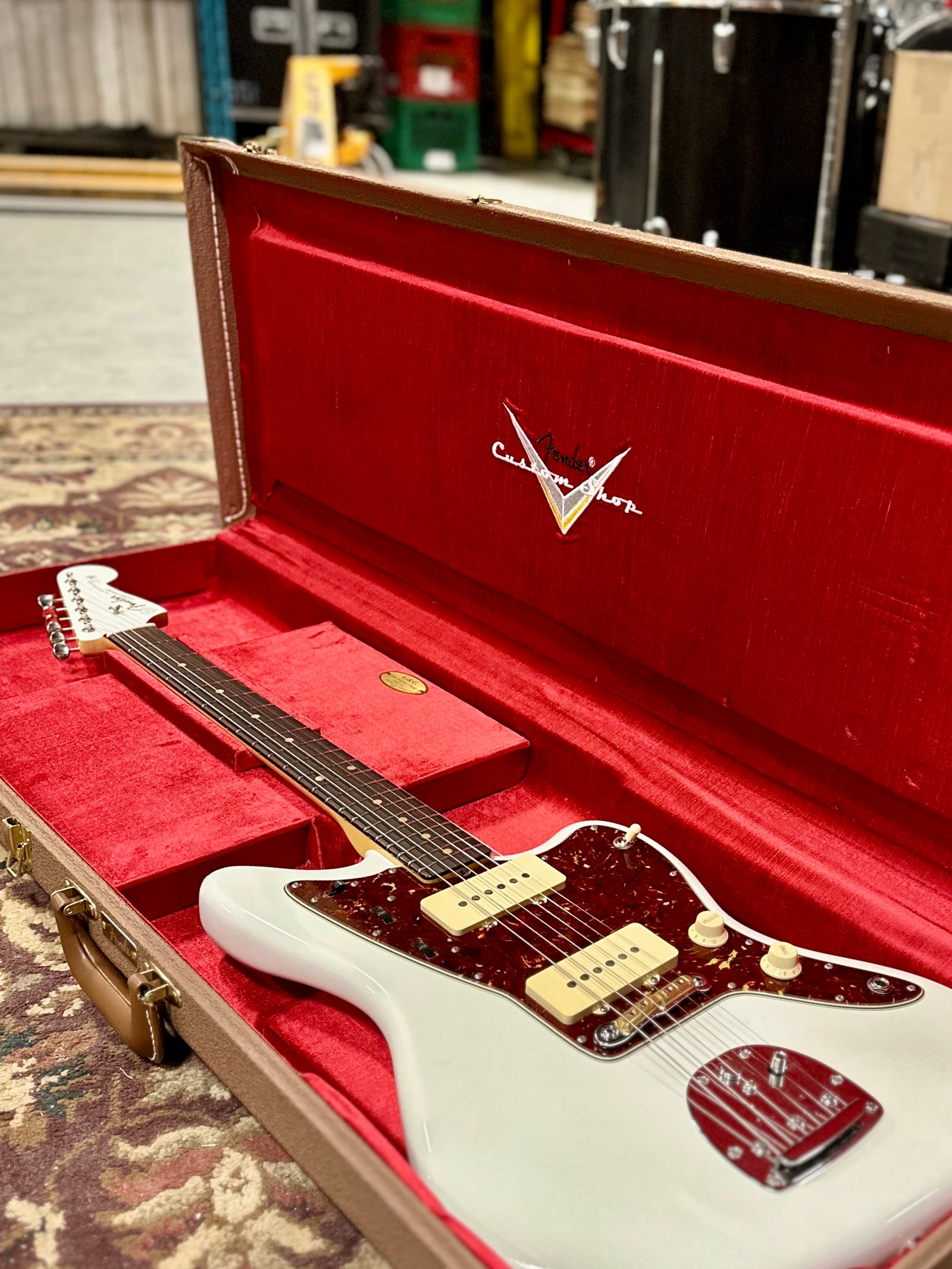 Fender Custom Shop 1964 Jazzmaster Time Capsule Package, Olympic White
