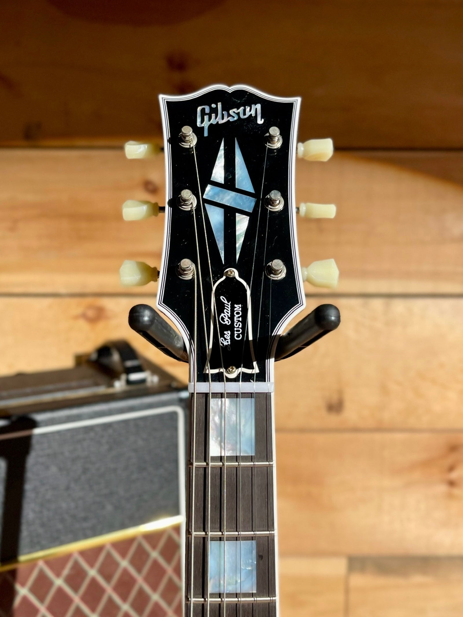 Gibson Murphy Lab 1954 Les Paul Custom VOS with Bigsby, Antique Hardware, Ebony