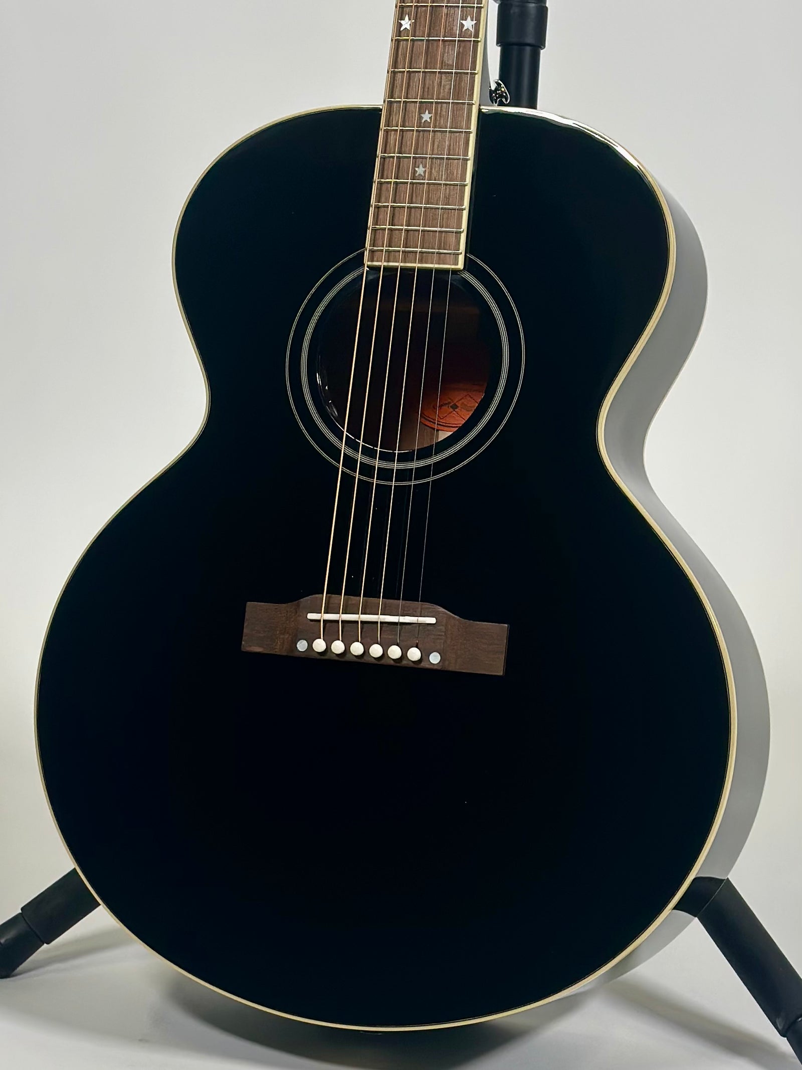 Epiphone J-180 LS, Ebony