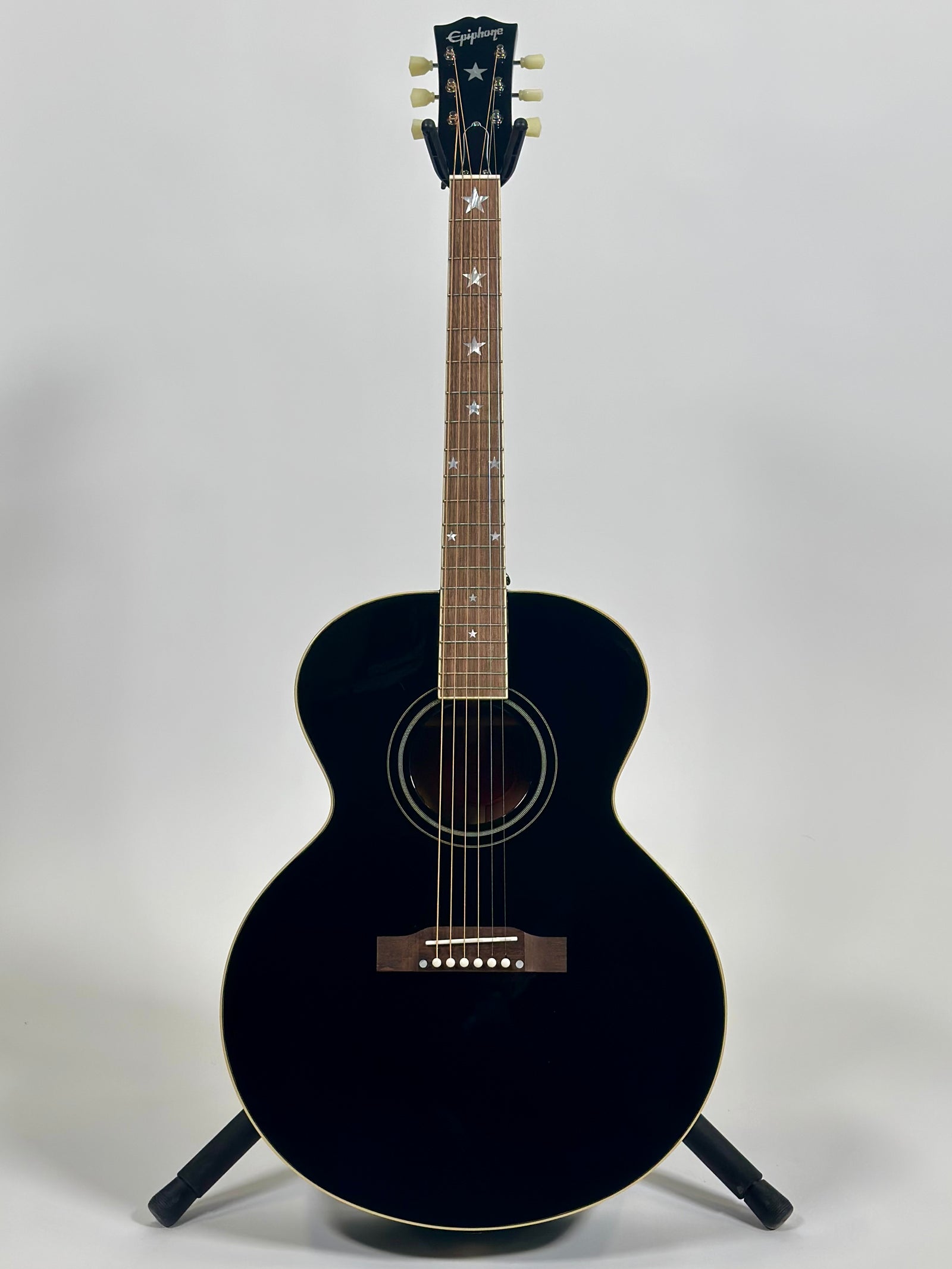 Epiphone J-180 LS, Ebony