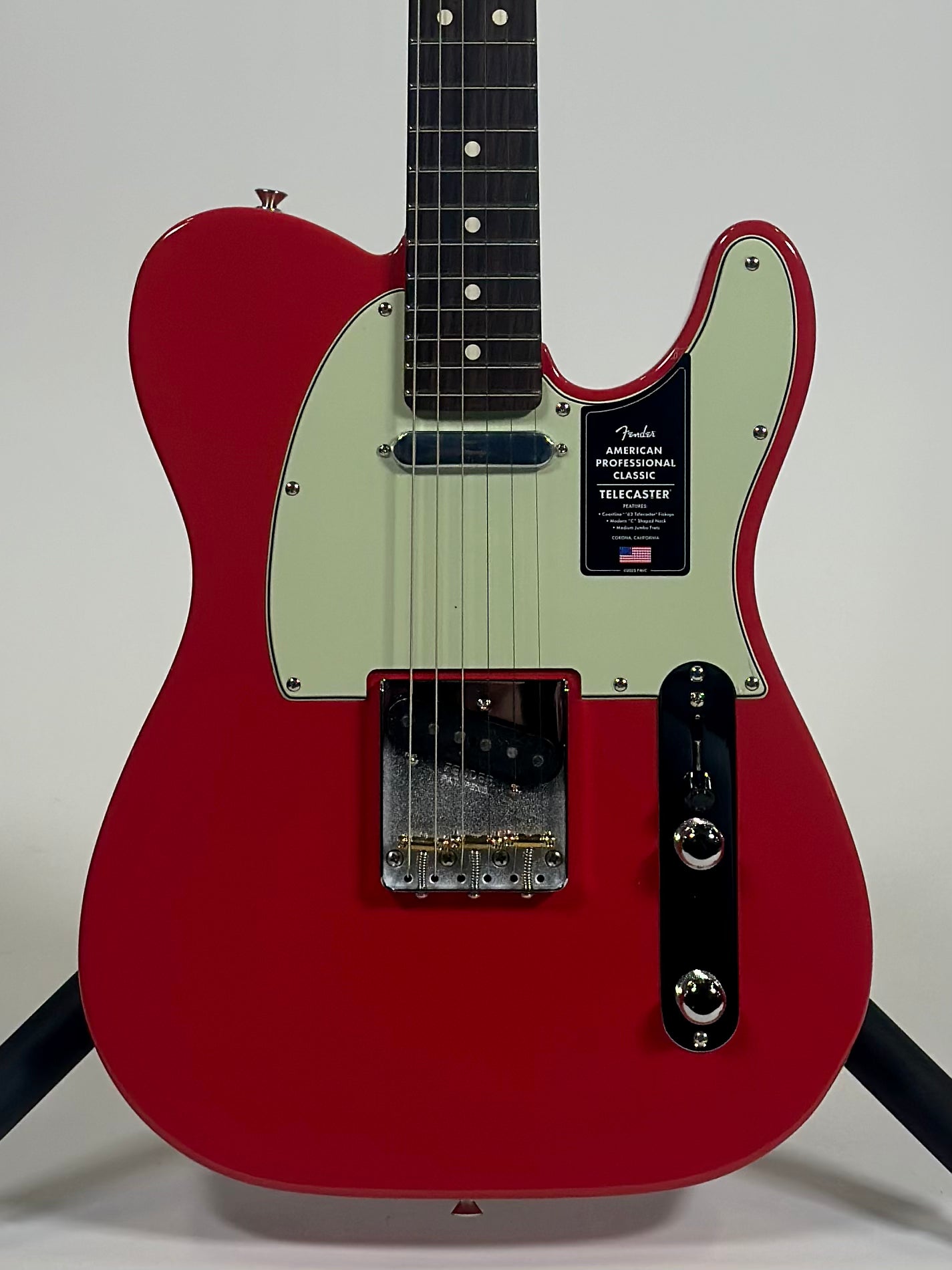 Fender American Professional Classic Telecaster, Faded Dakota Red