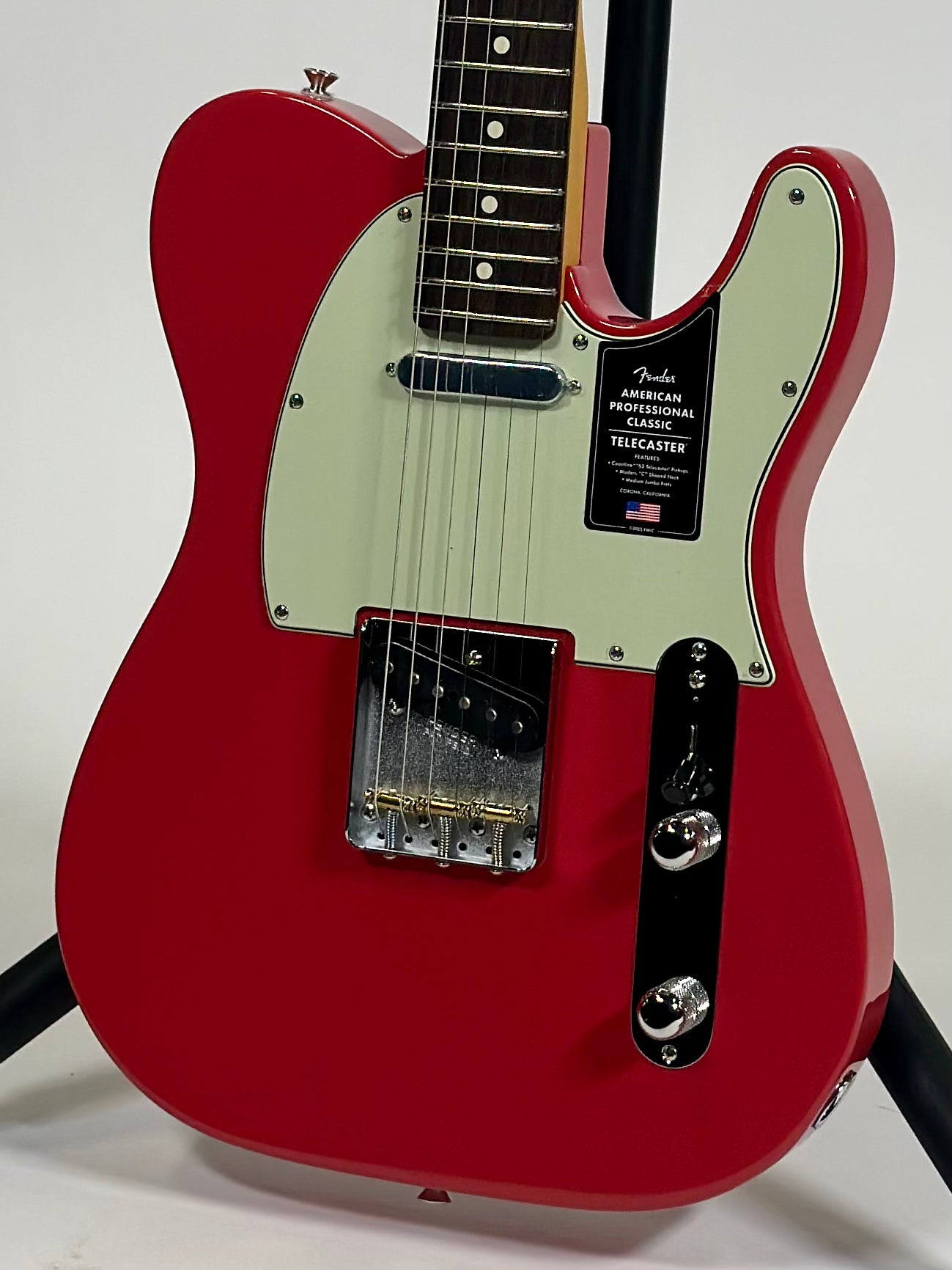 Fender American Professional Classic Telecaster, Faded Dakota Red