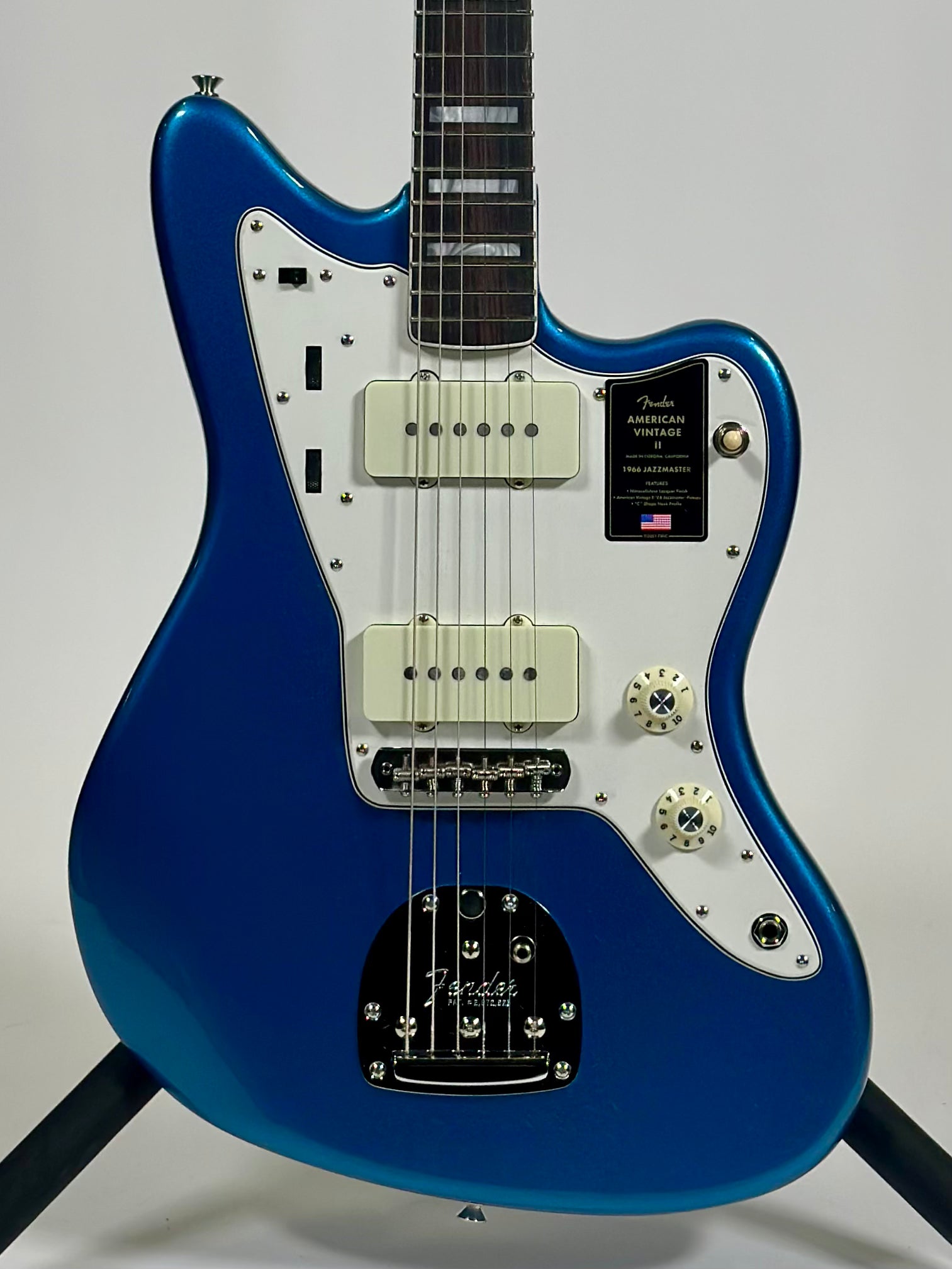 Fender American Vintage II 1966 Jazzmaster, Lake Placid Blue