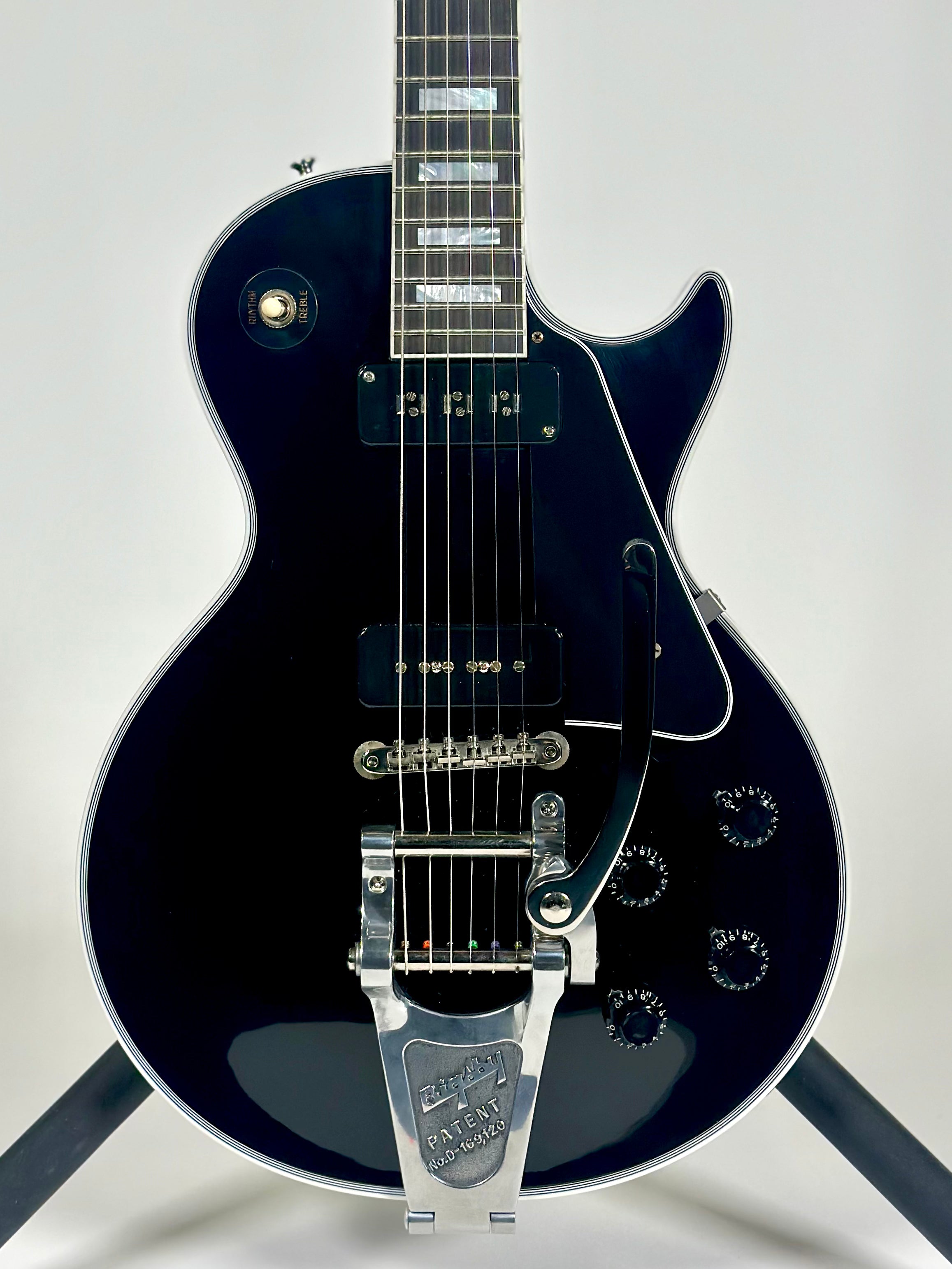 Gibson Murphy Lab 1954 Les Paul Custom VOS with Bigsby, Antique Hardware, Ebony