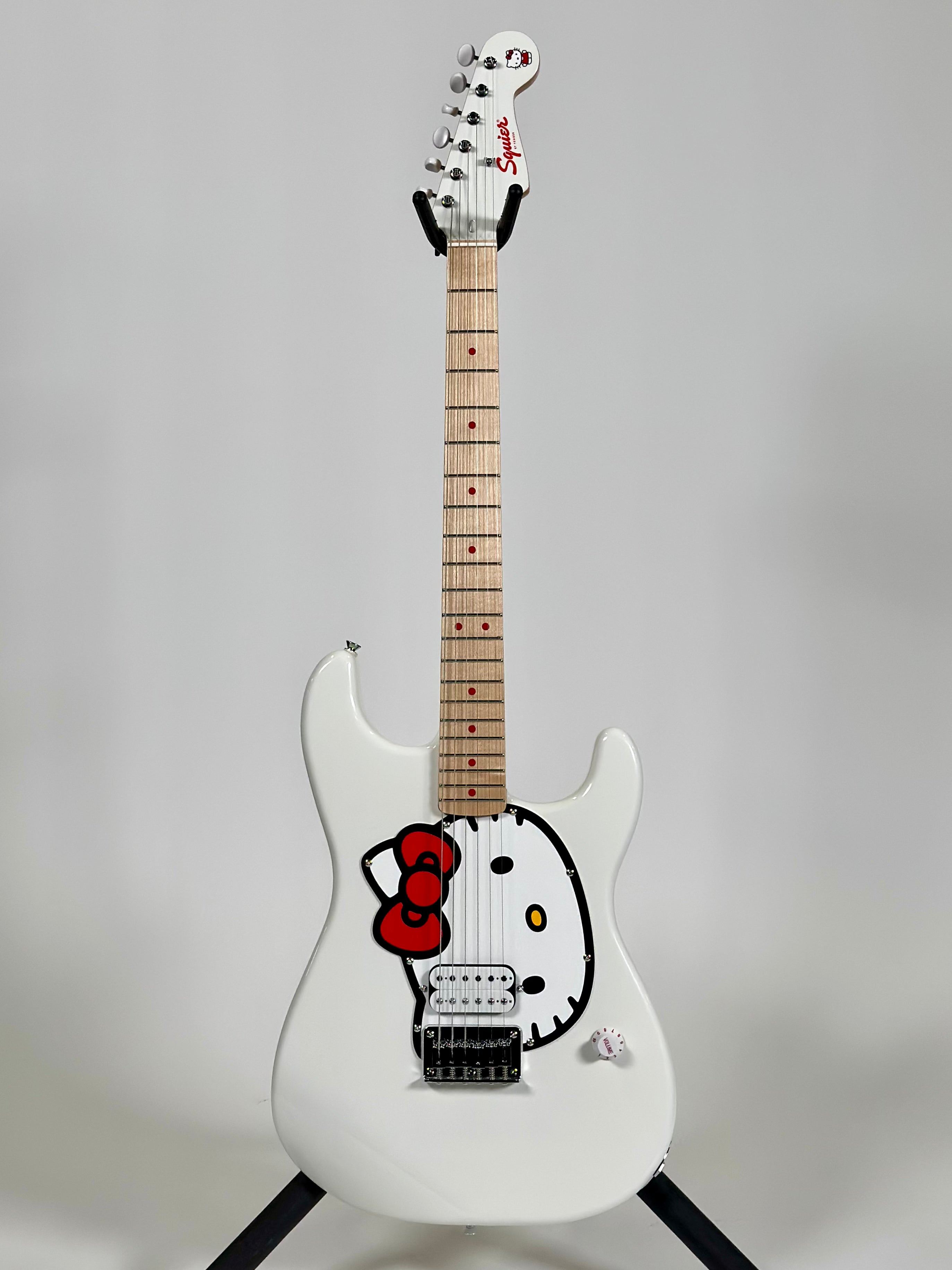 Squier Hello Kitty Stratocaster, White