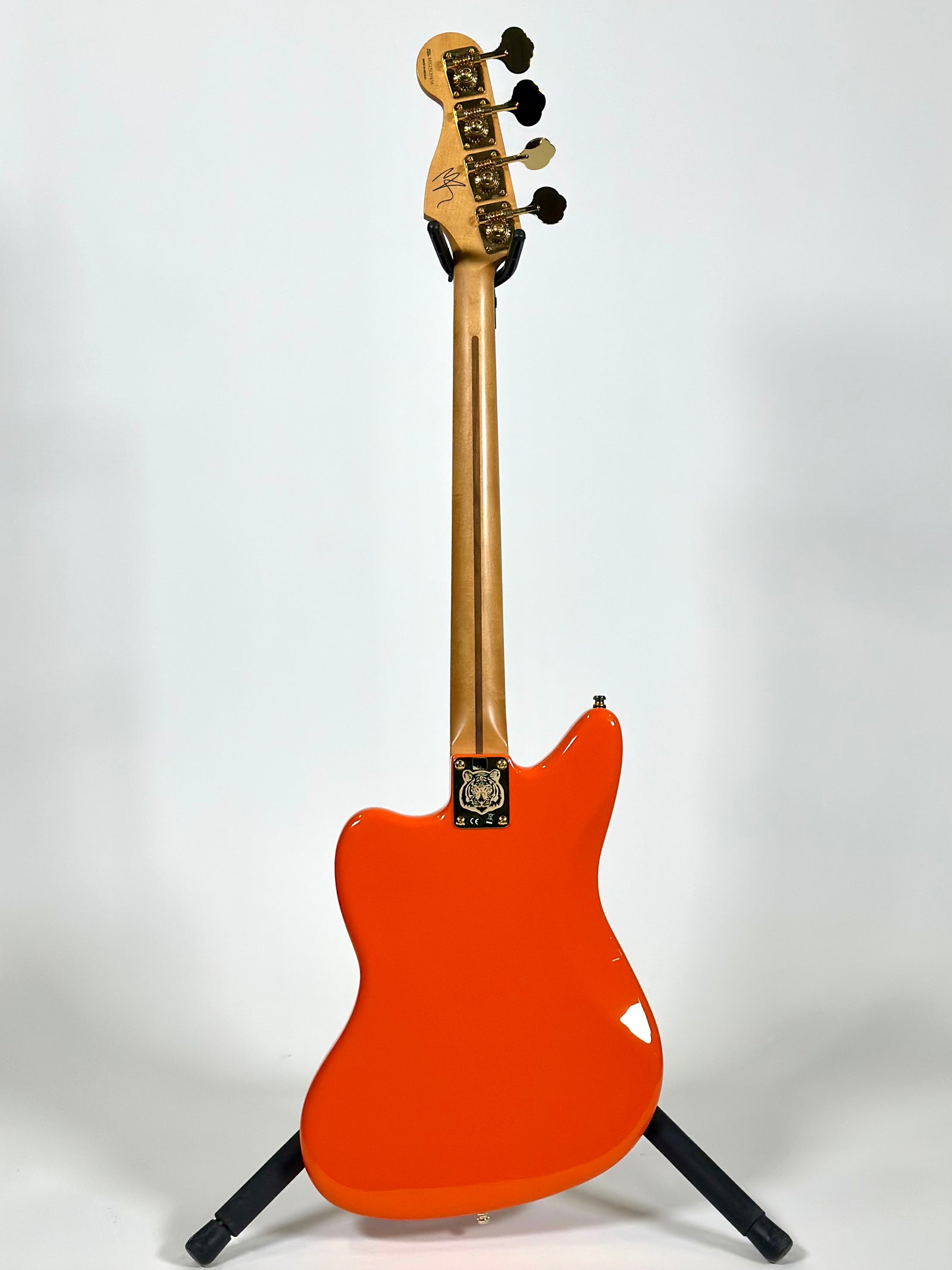 Fender Limited Edition Mike Kerr Jaguar Bass, Tiger's Blood Orange