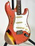 Fender Custom Shop 1965 Stratocaster Super Heavy Relic, Rosewood Fingerboard, Super Faded Aged Tahitian Coral over 3-Colour Sunburst
