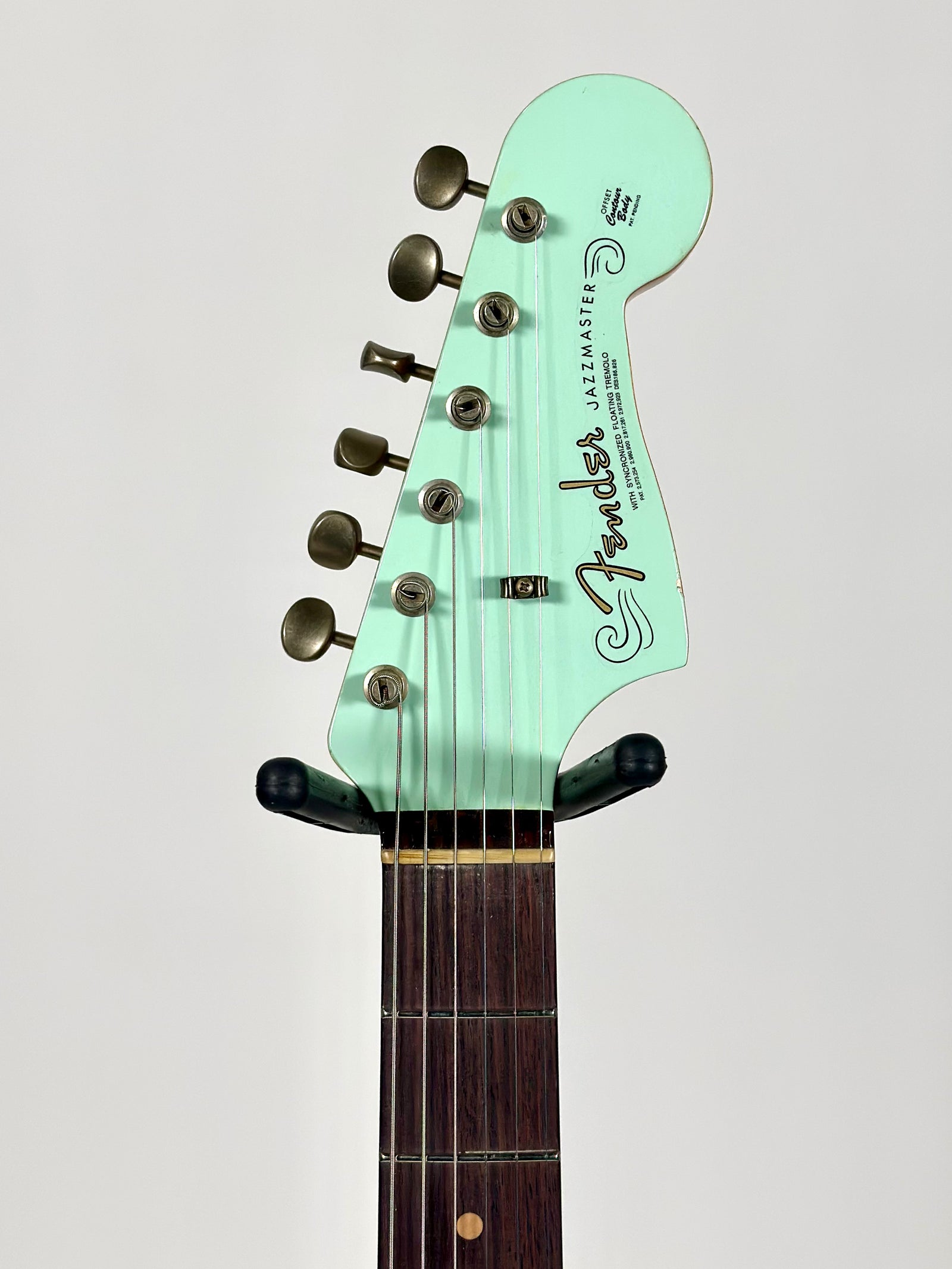 Fender Custom Shop 1963 Jazzmaster Relic, Rosewood Fingerboard, Aged Surf Green