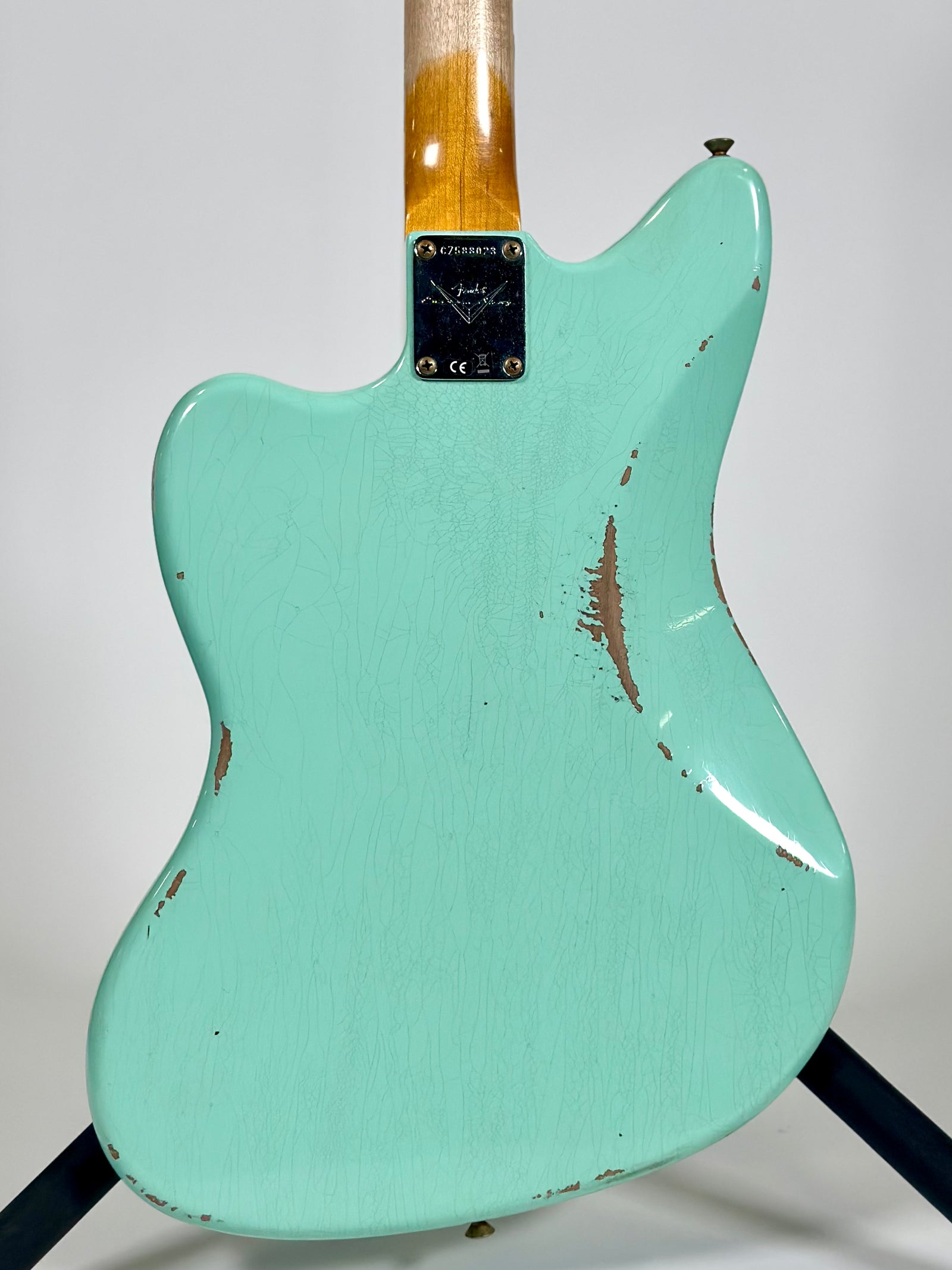 Fender Custom Shop 1963 Jazzmaster Relic, Rosewood Fingerboard, Aged Surf Green