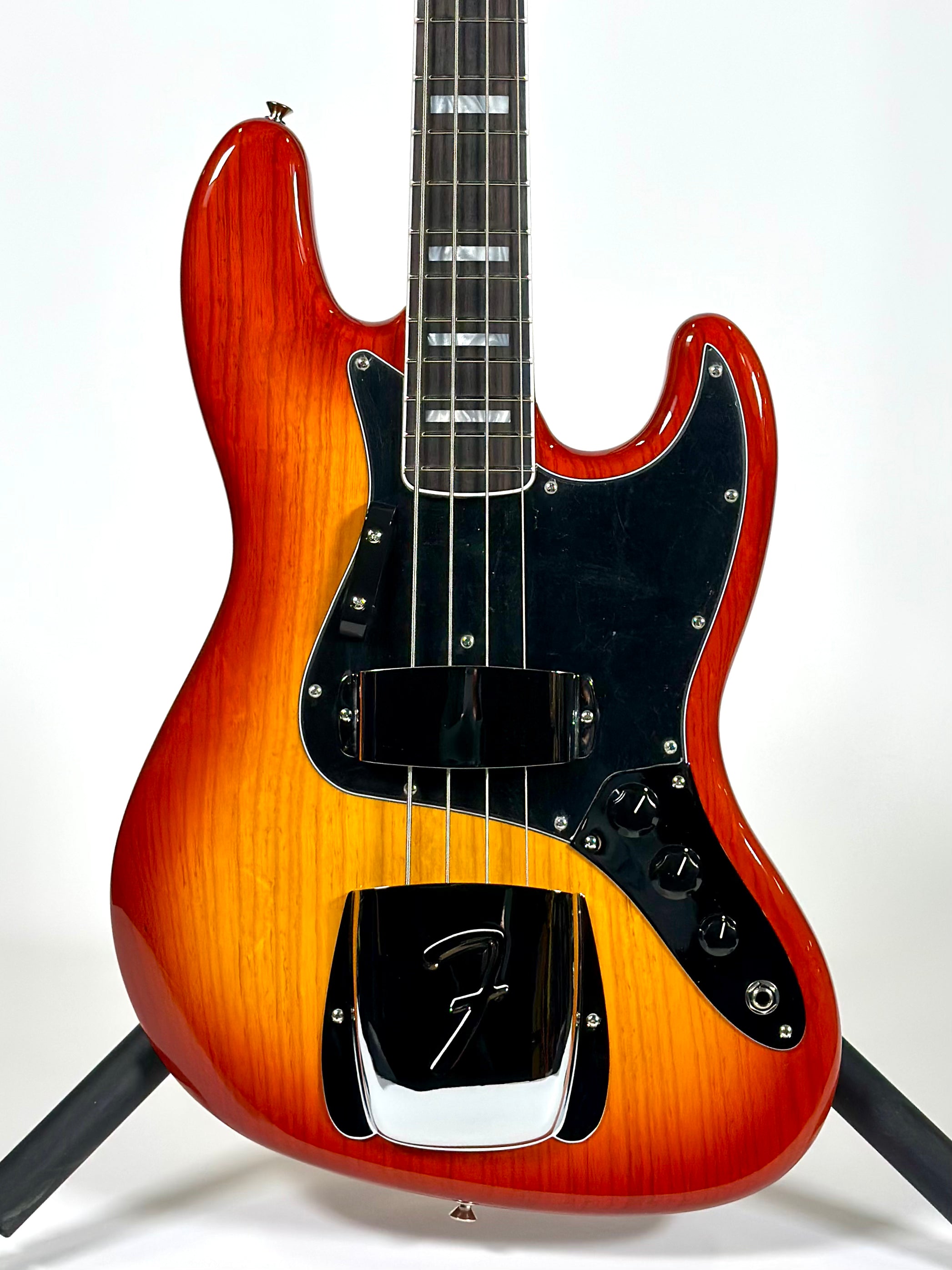 Fender Custom Shop 1975 Jazz Bass NOS, Faded Cherry Sunburst