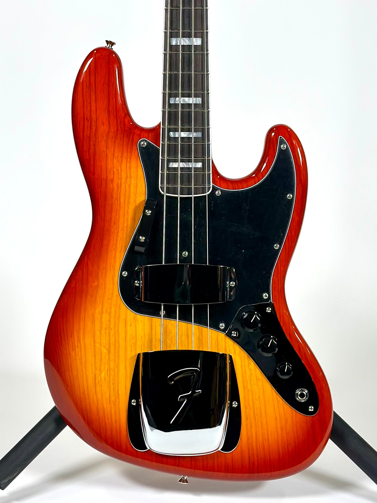 Fender Custom Shop 1975 Jazz Bass NOS, Faded Cherry Sunburst