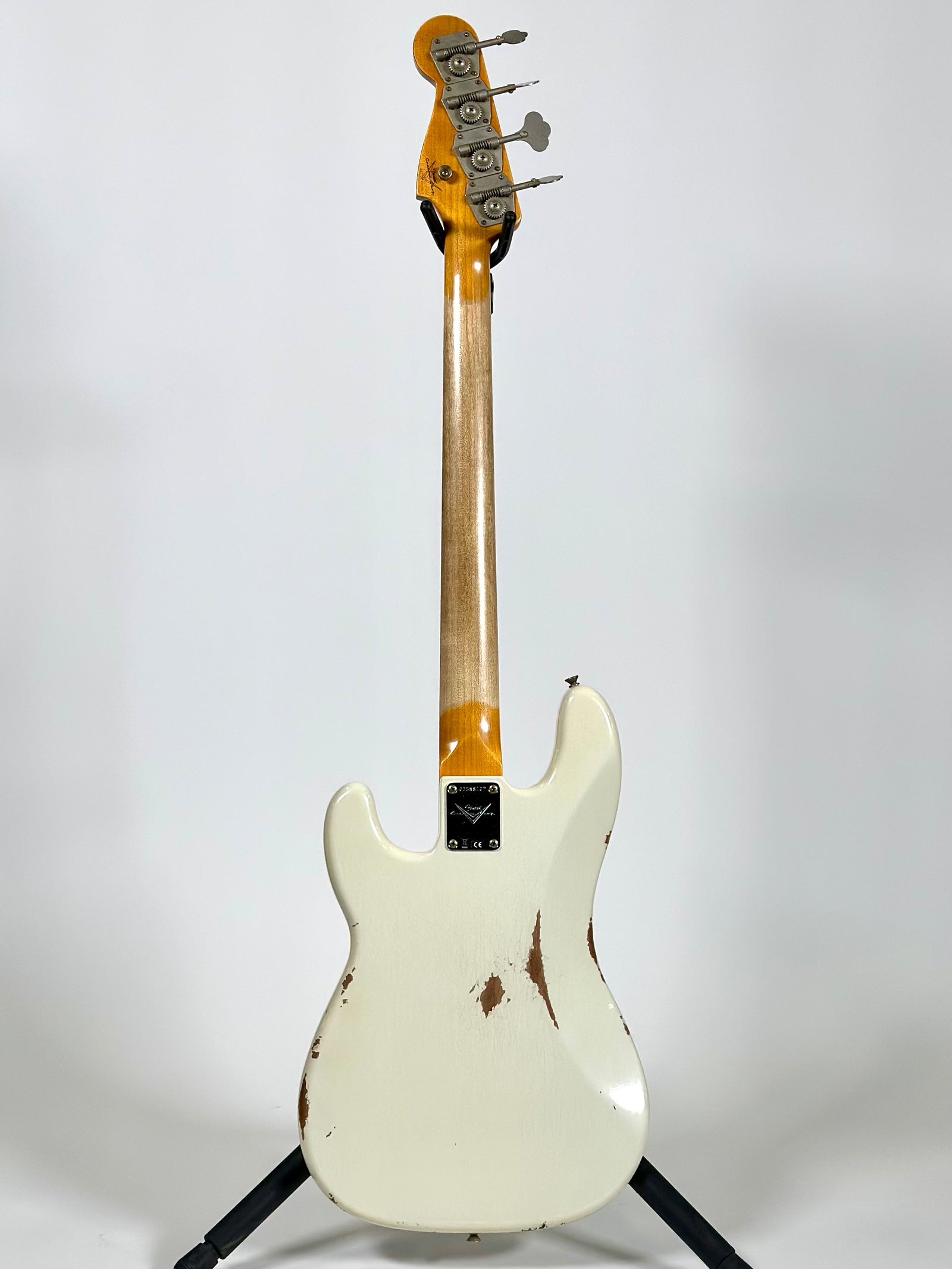 Fender Custom Shop 1960 Precision Bass Relic,  Rosewood Fingerboard, Super Faded Aged Olympic White