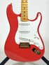 Fender Custom Shop '55 Stratocaster DLX Closet Classic, Faded Aged Fiesta Red
