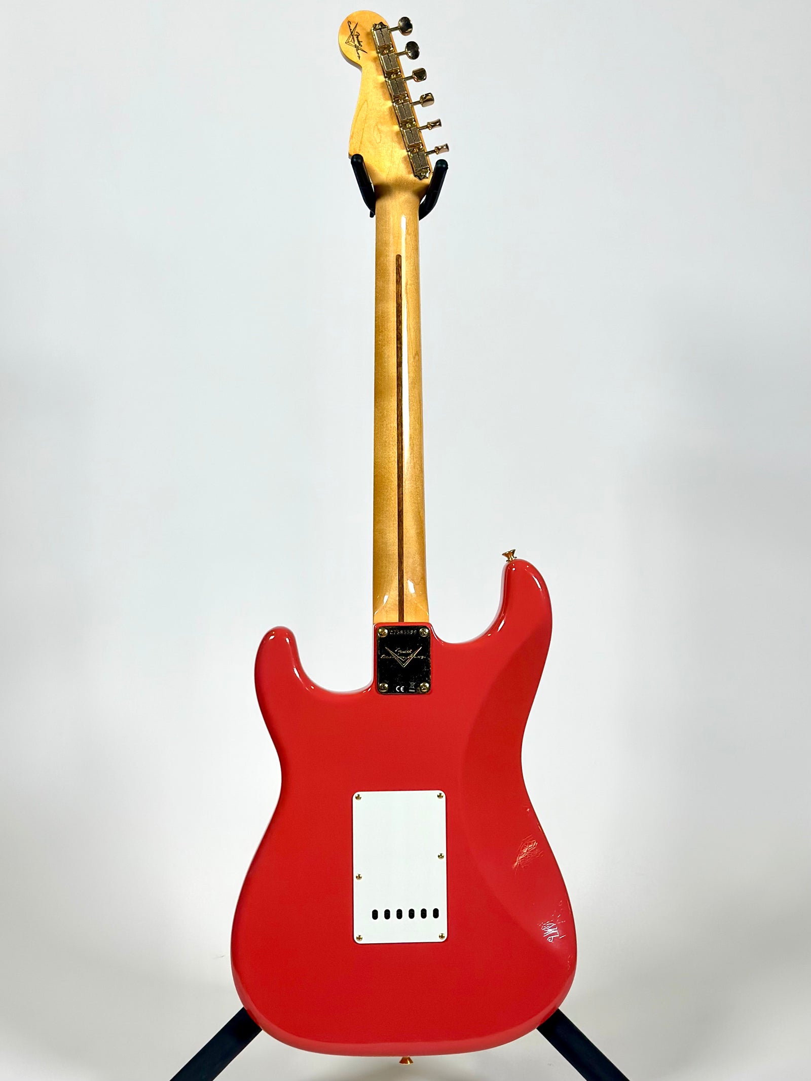 Fender Custom Shop '55 Stratocaster DLX Closet Classic, Faded Aged Fiesta Red