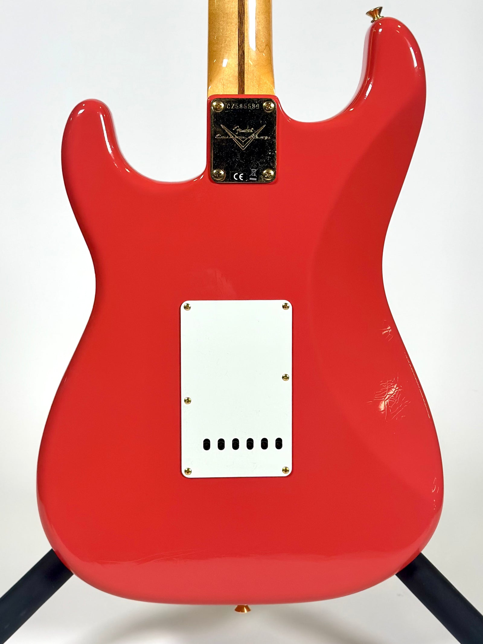 Fender Custom Shop '55 Stratocaster DLX Closet Classic, Faded Aged Fiesta Red