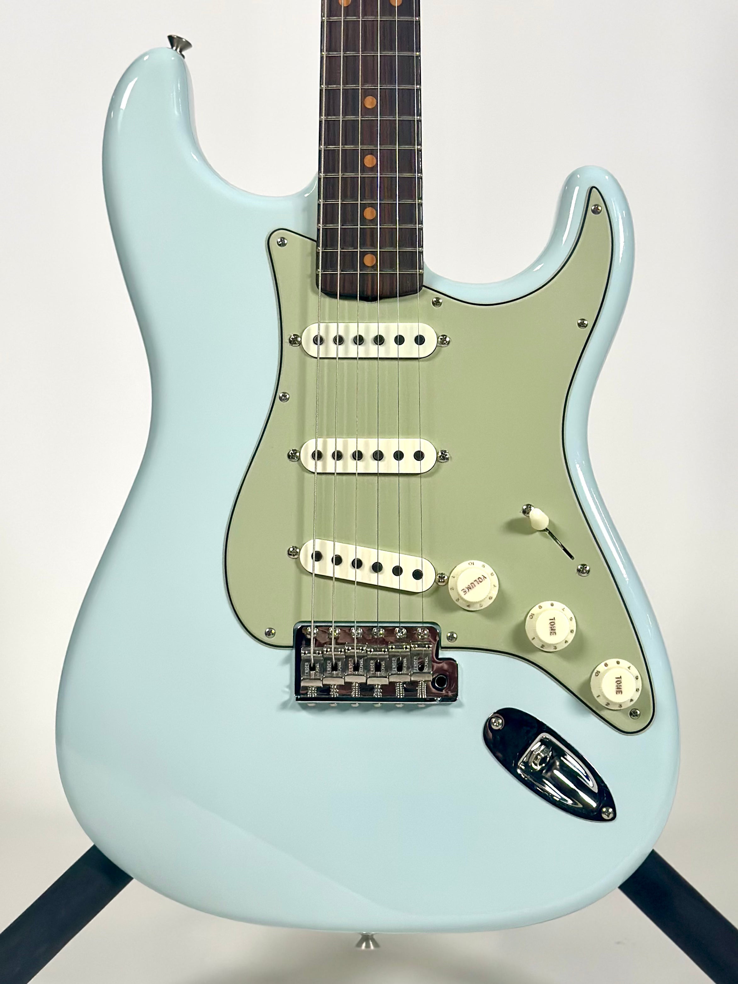 Fender Custom Shop Vintage Custom '59 Stratocaster, NOS, 3A Rosewood Fingerboard, Faded Aged Sonic Blue