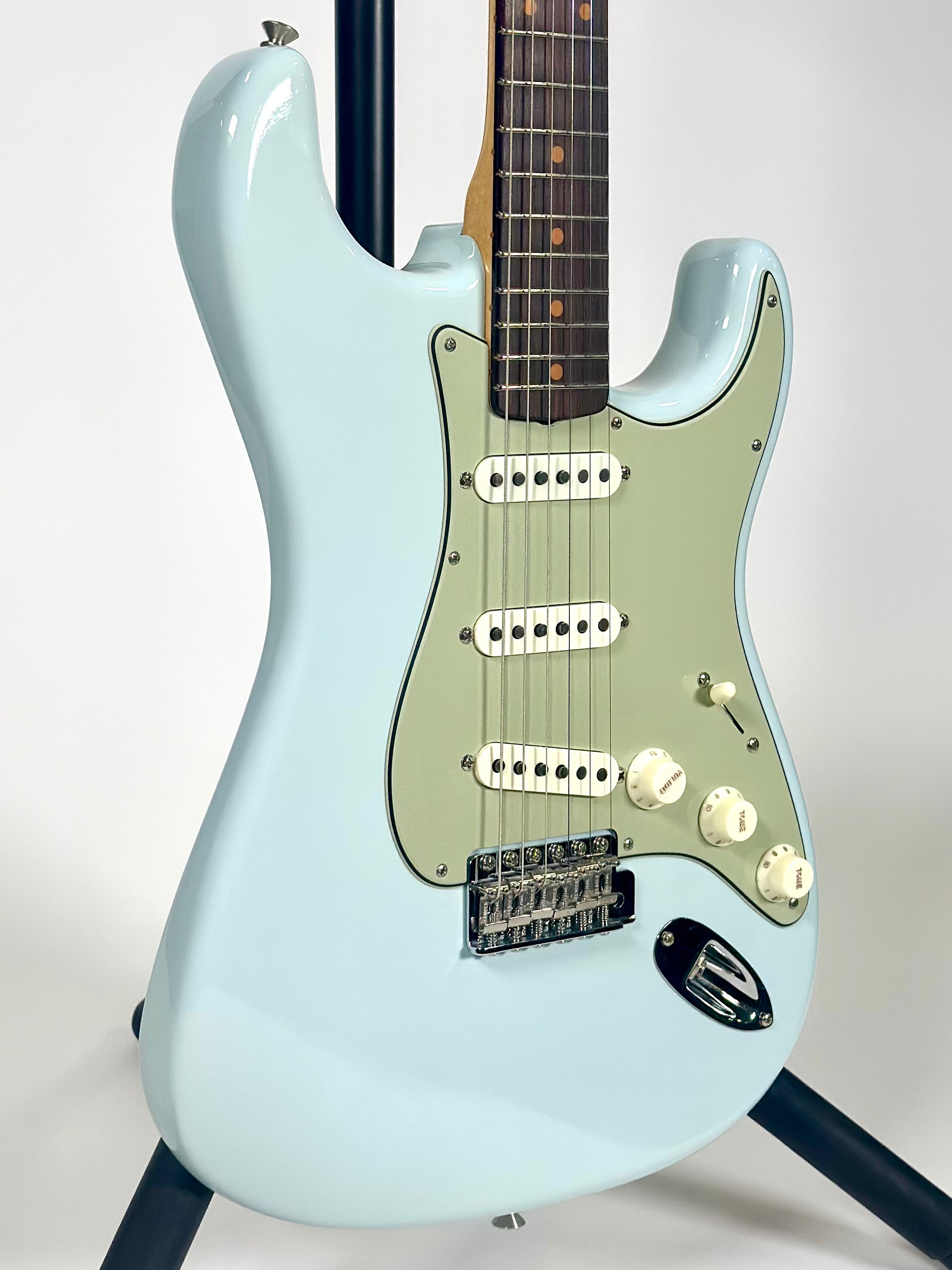Fender Custom Shop Vintage Custom '59 Stratocaster, NOS, 3A Rosewood Fingerboard, Faded Aged Sonic Blue