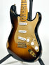 Fender Custom Shop Limited Edition '55 Bone Tone Stratocaster Relic, 2A Flame Maple Fingerboard, Wide-Fade 2-Color Sunburst with Gold Hardware
