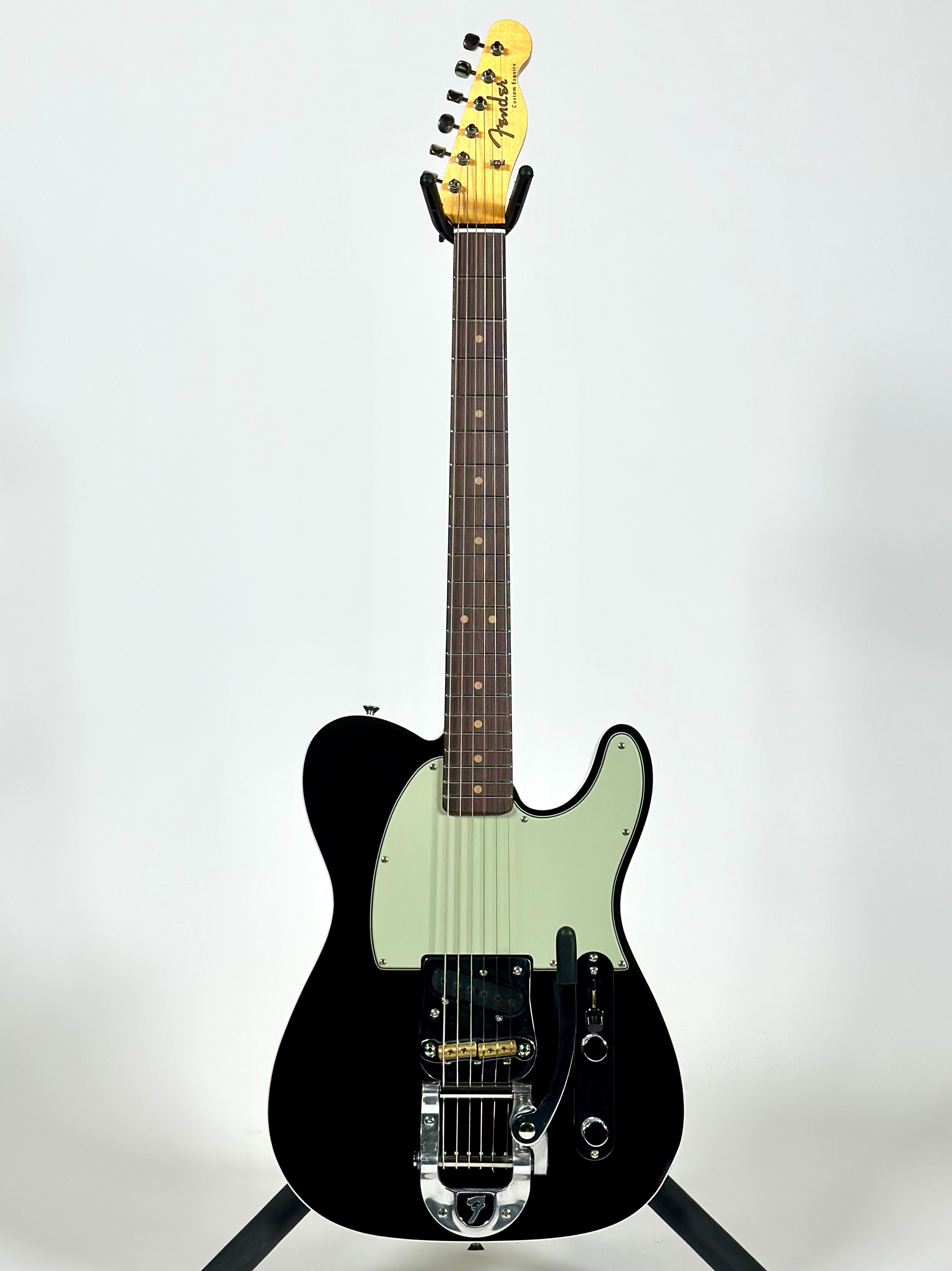 Fender Custom Shop 1963 Esquire Custom Bigsby DLX Closet Classic, Rosewood Fingerboard, Black