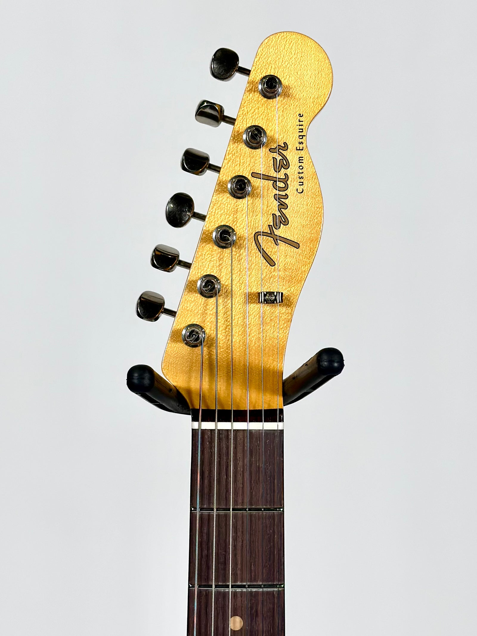 Fender Custom Shop 1963 Esquire Custom Bigsby DLX Closet Classic, Rosewood Fingerboard, Black