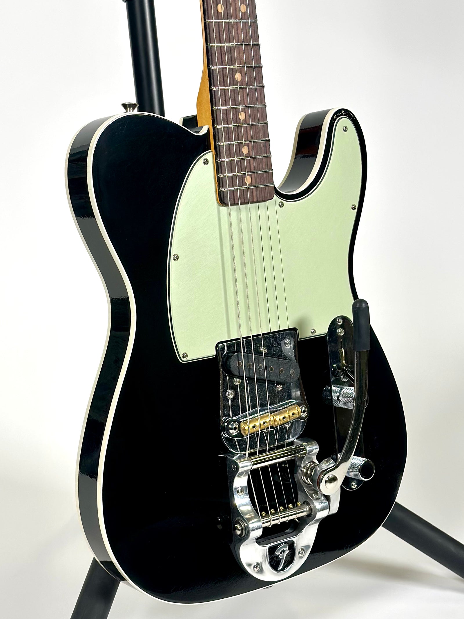 Fender Custom Shop 1963 Esquire Custom Bigsby DLX Closet Classic, Rosewood Fingerboard, Black