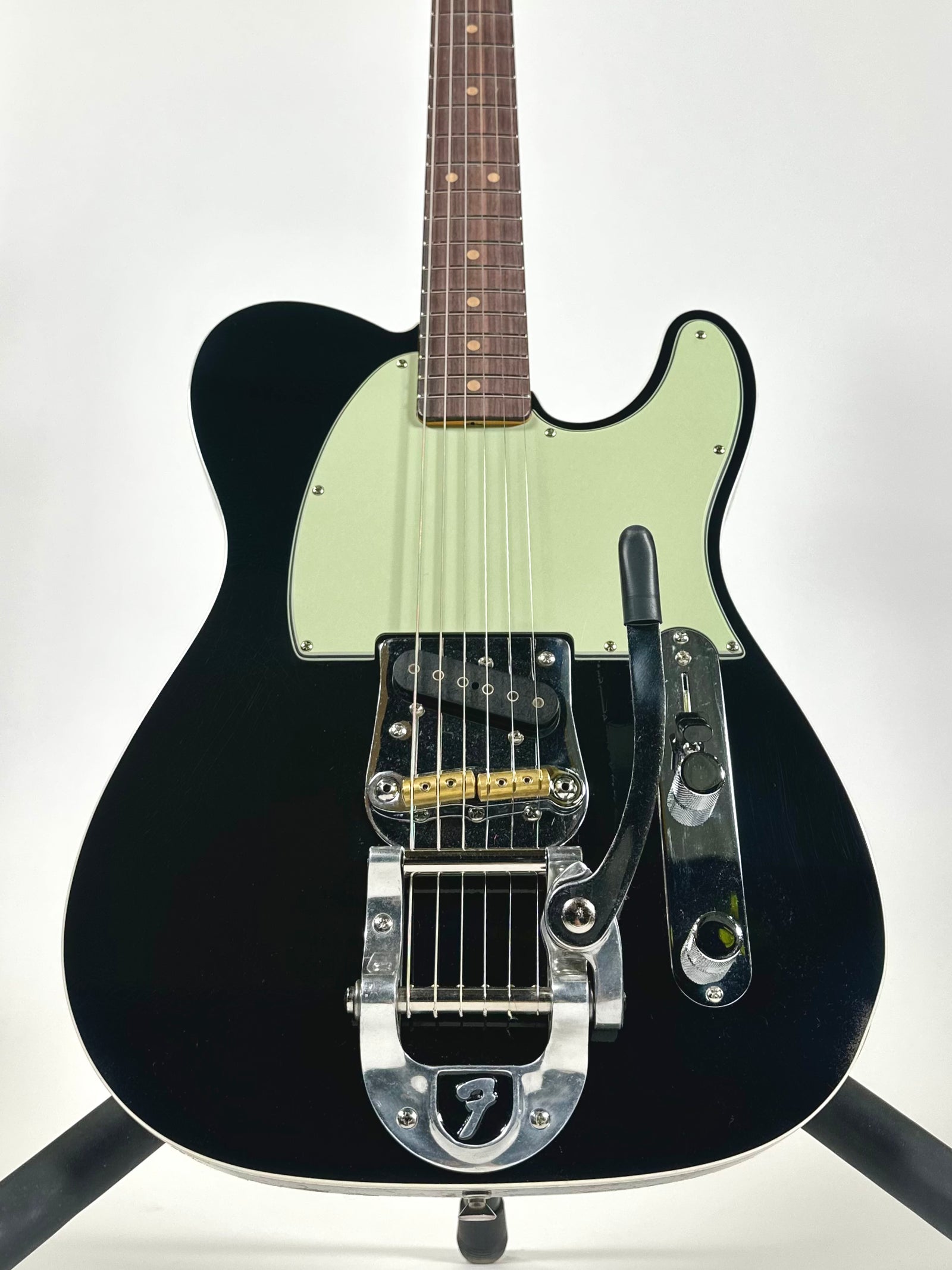 Fender Custom Shop 1963 Esquire Custom Bigsby DLX Closet Classic, Rosewood Fingerboard, Black