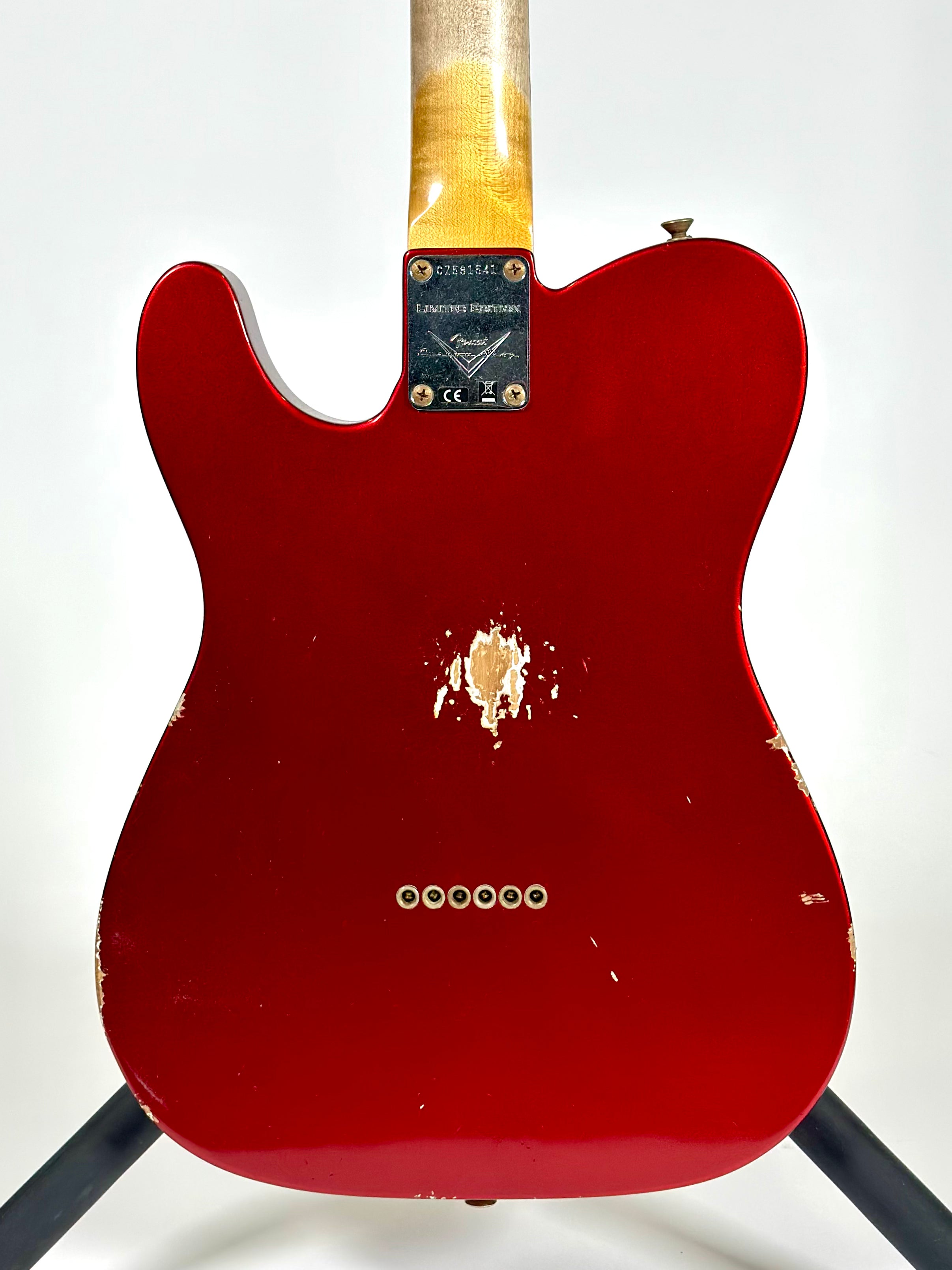 Fender Custom Shop Limited Edition 60's Telecaster Relic, Aged Candy Apple Red