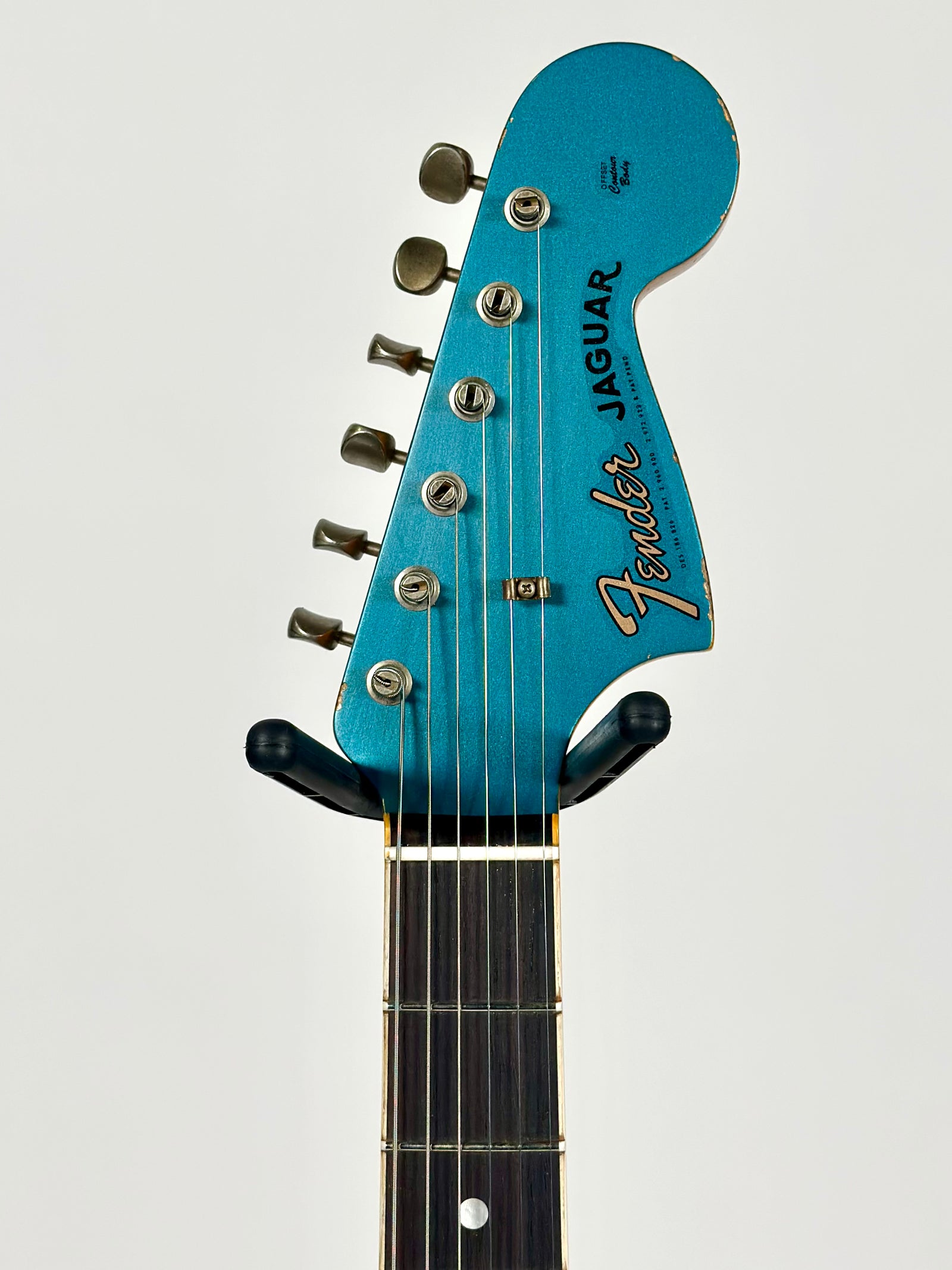 Fender Custom Shop 1965 Jaguar Heavy Relic, Rosewood Fingerboard, Faded Ocean Turquoise