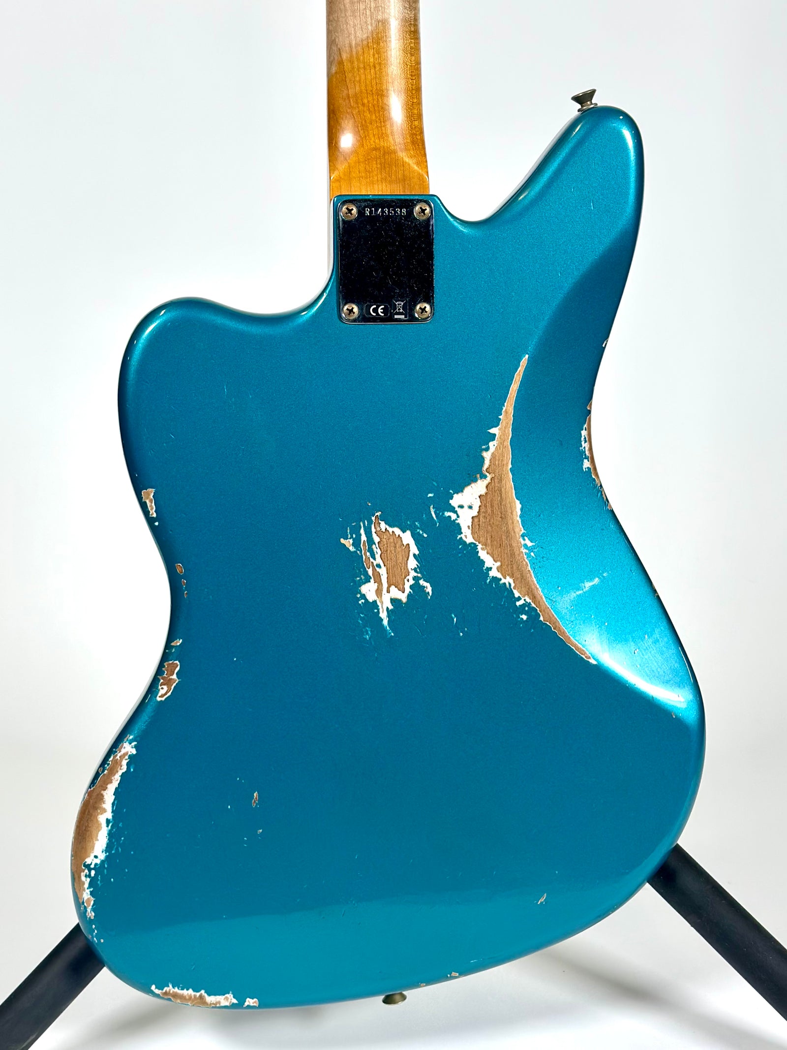 Fender Custom Shop 1965 Jaguar Heavy Relic, Rosewood Fingerboard, Faded Ocean Turquoise