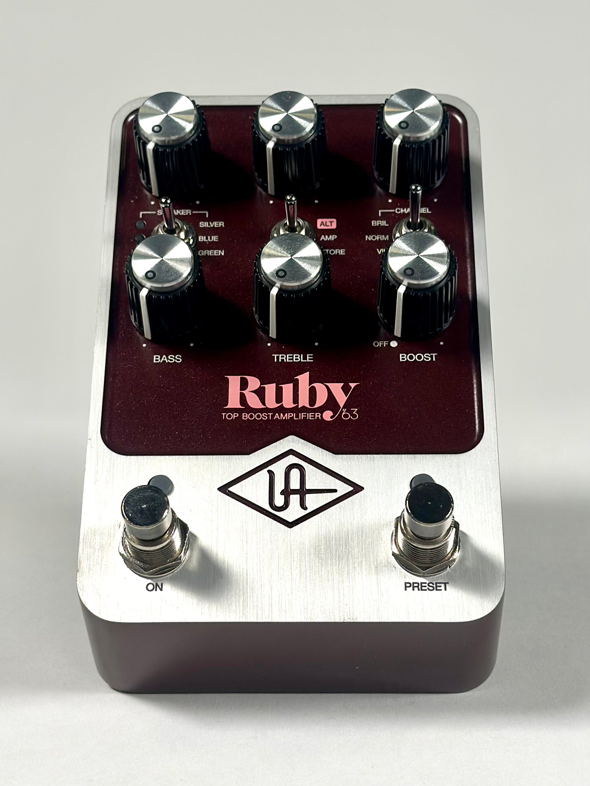 Universal Audio Ruby 63 Top Boost Amplifier Pedal