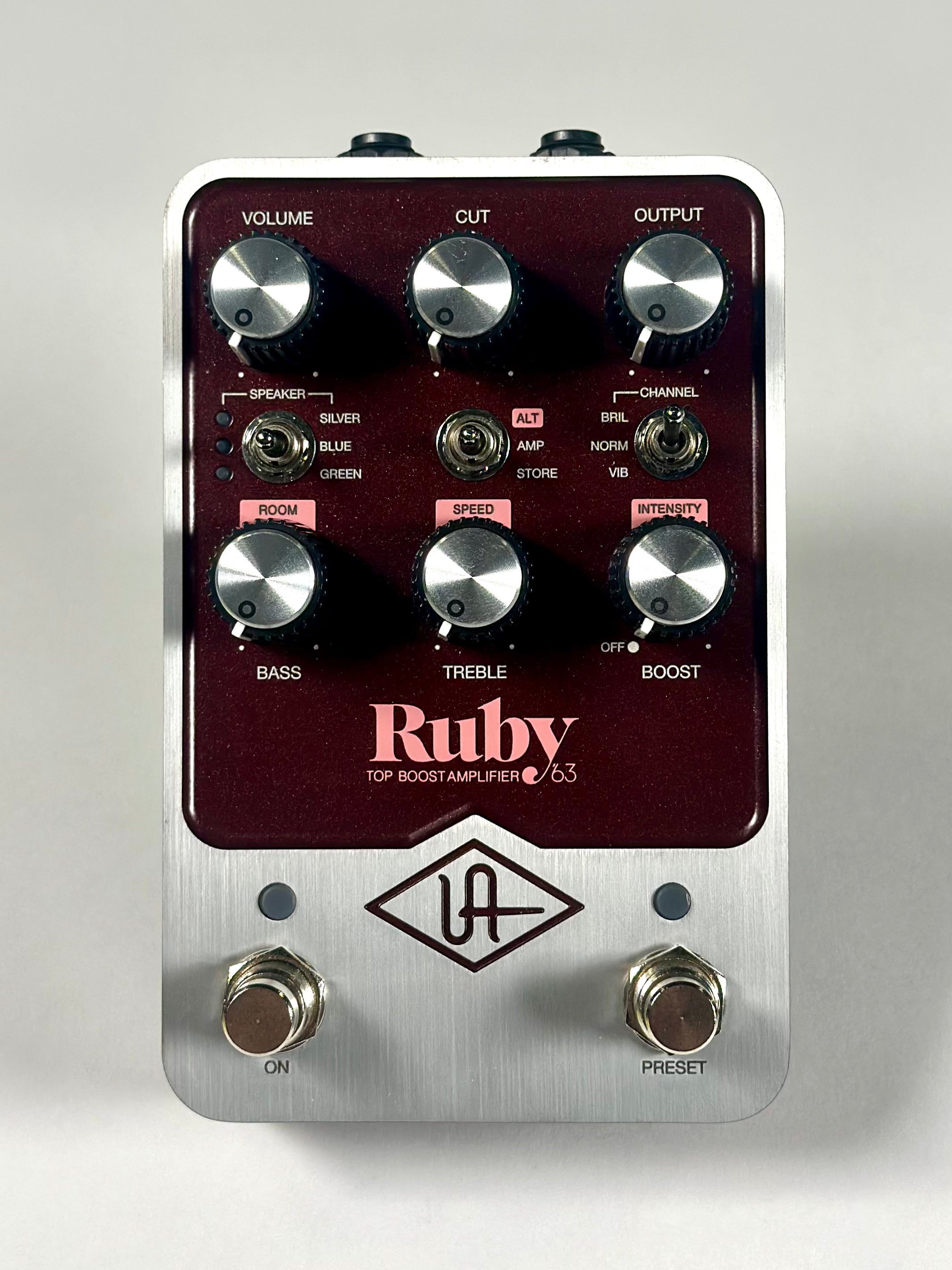 Universal Audio Ruby 63 Top Boost Amplifier Pedal