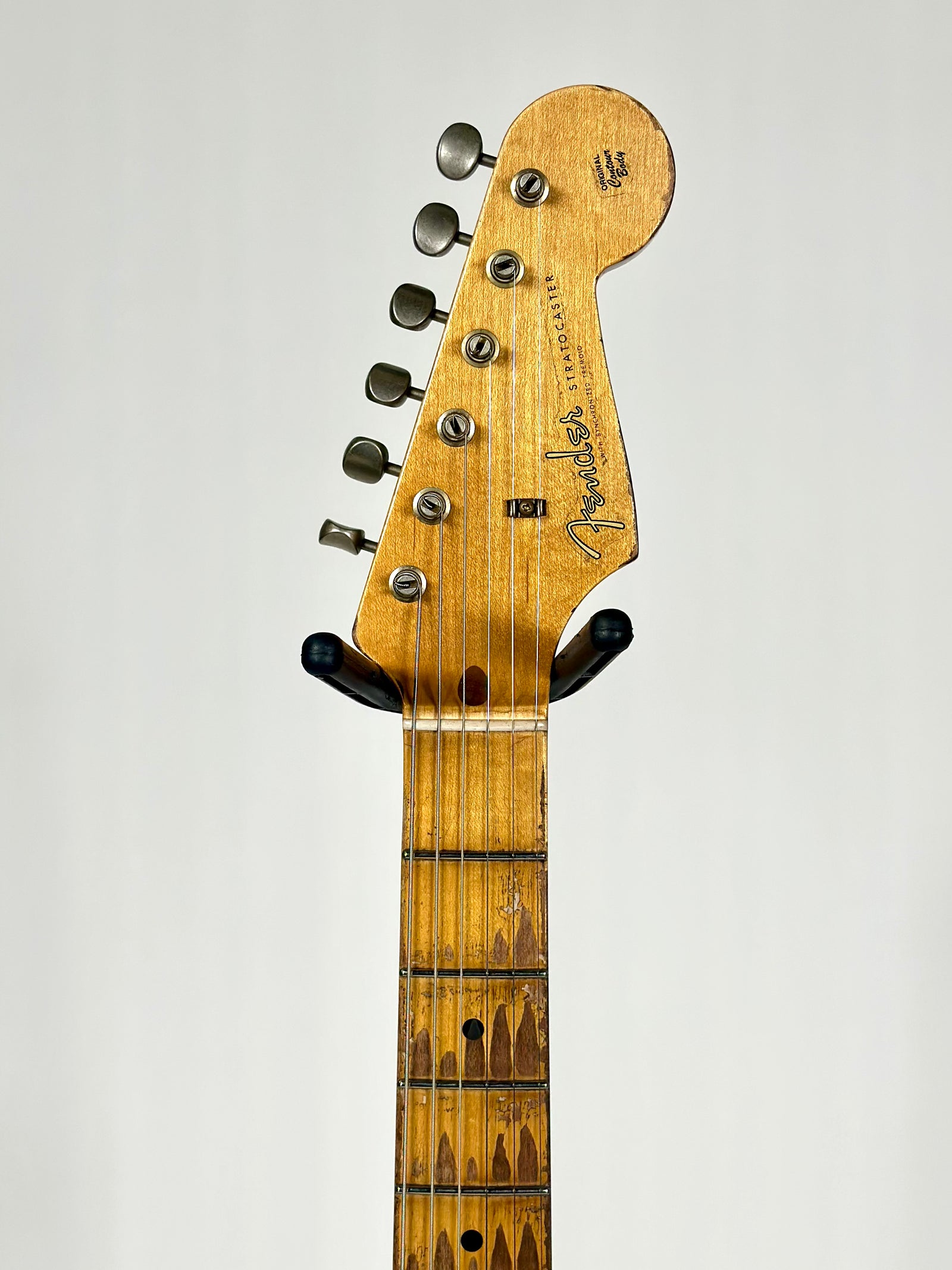 Fender Custom Shop Kyle McMillin Masterbuilt, 56' Stratocaster Relic, Faded Sea Foam Green over Chocolate 3-Tone Sunburst
