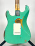 Fender Custom Shop Kyle McMillin Masterbuilt, 56' Stratocaster Relic, Faded Sea Foam Green over Chocolate 3-Tone Sunburst