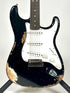 Fender Custom Shop Deluxe Stratocaster Heavy Relic, 3A Rosewood Fingerboard, Aged Black