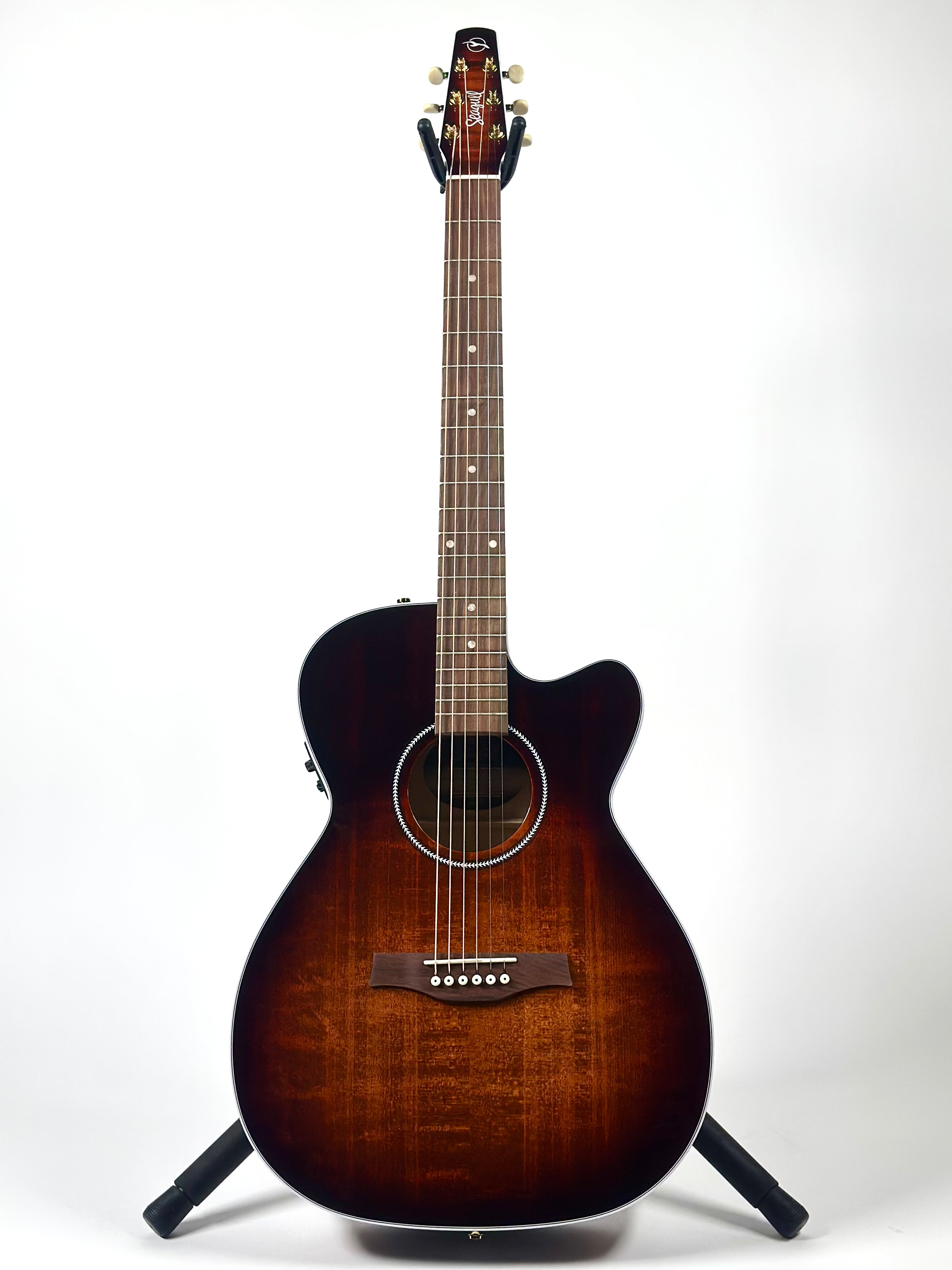 Seagull Performer Concert Hall, Burnt Umber HG, Presys II