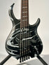 Sire Marcus Miller M6 5-String Headless Bass, Black Swirl