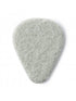 Dunlop 8012P White Beveled Felt Pick (3 Pack)