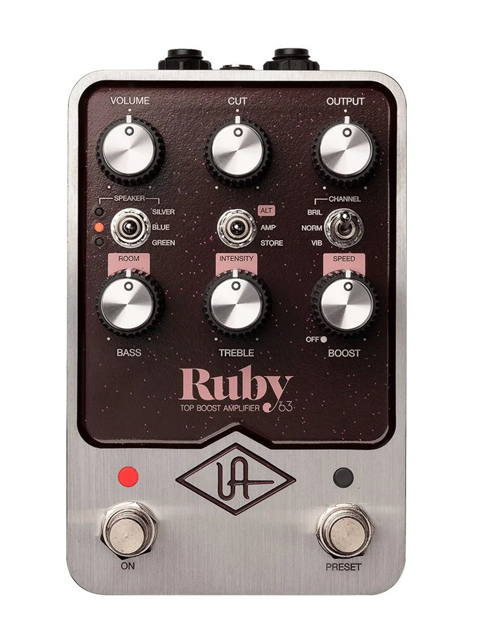 Universal Audio Ruby 63 Top Boost Amplifier Pedal