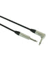 Rapco NG4-20PR, 1/4 Inch Instrument Cable, 20 Foot, Straight to Right Angle